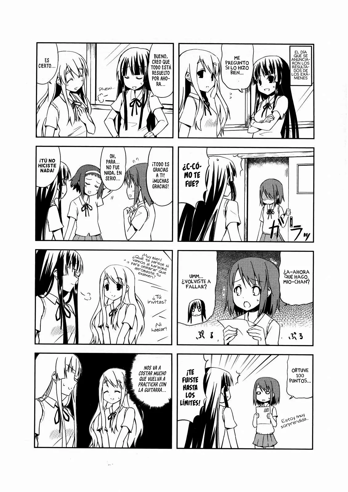K-ON! capítulo 4, página 9
