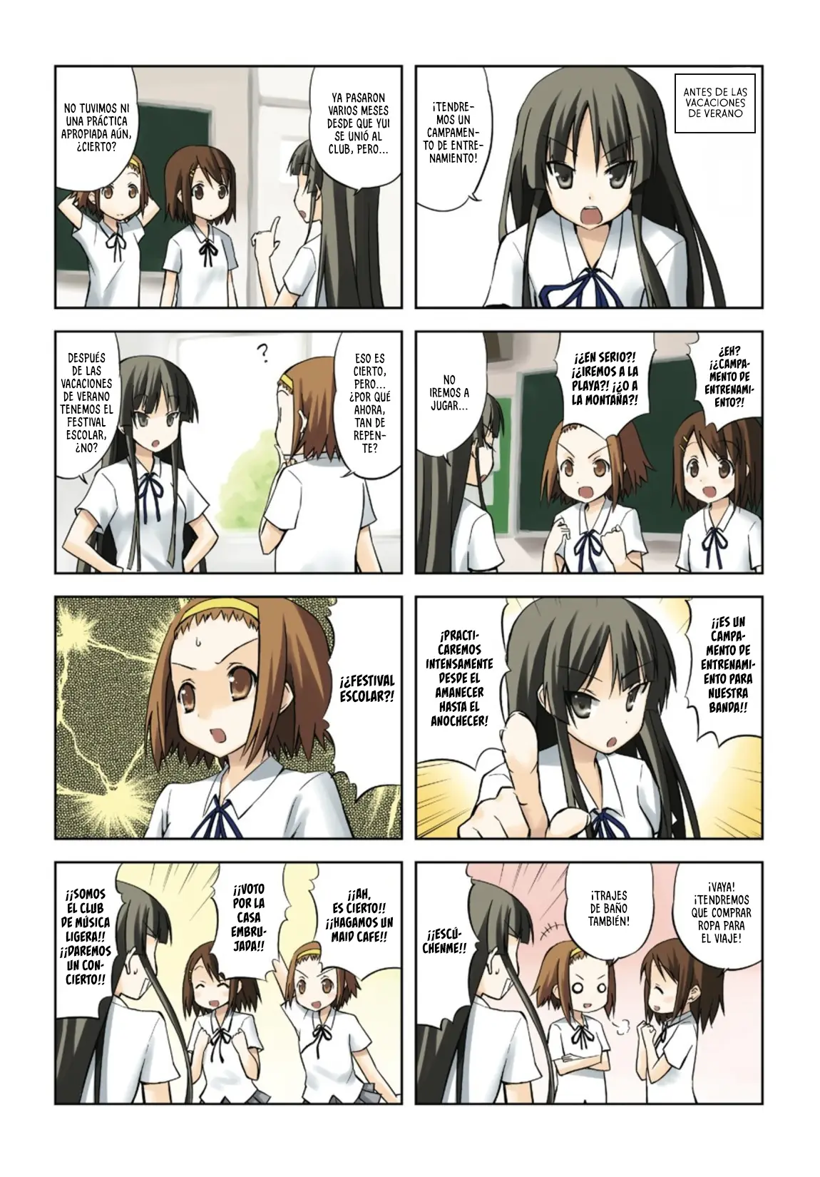 K-ON! capítulo 5, página 3