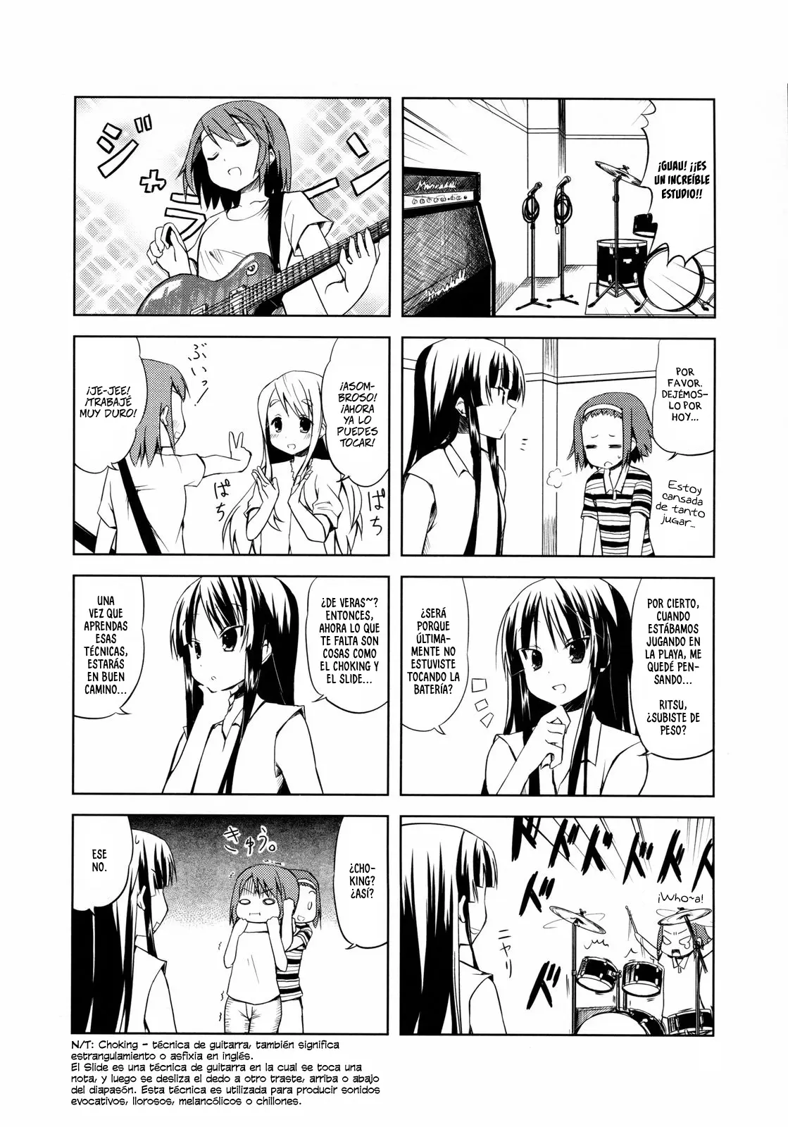 K-ON! capítulo 5, página 7