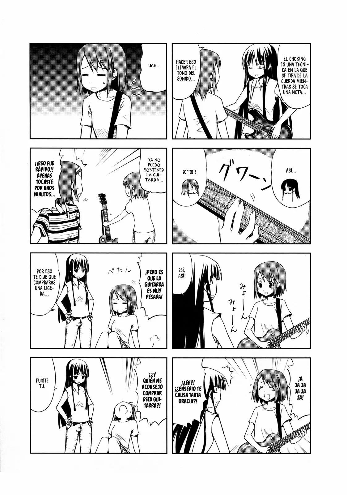 K-ON! capítulo 5, página 8
