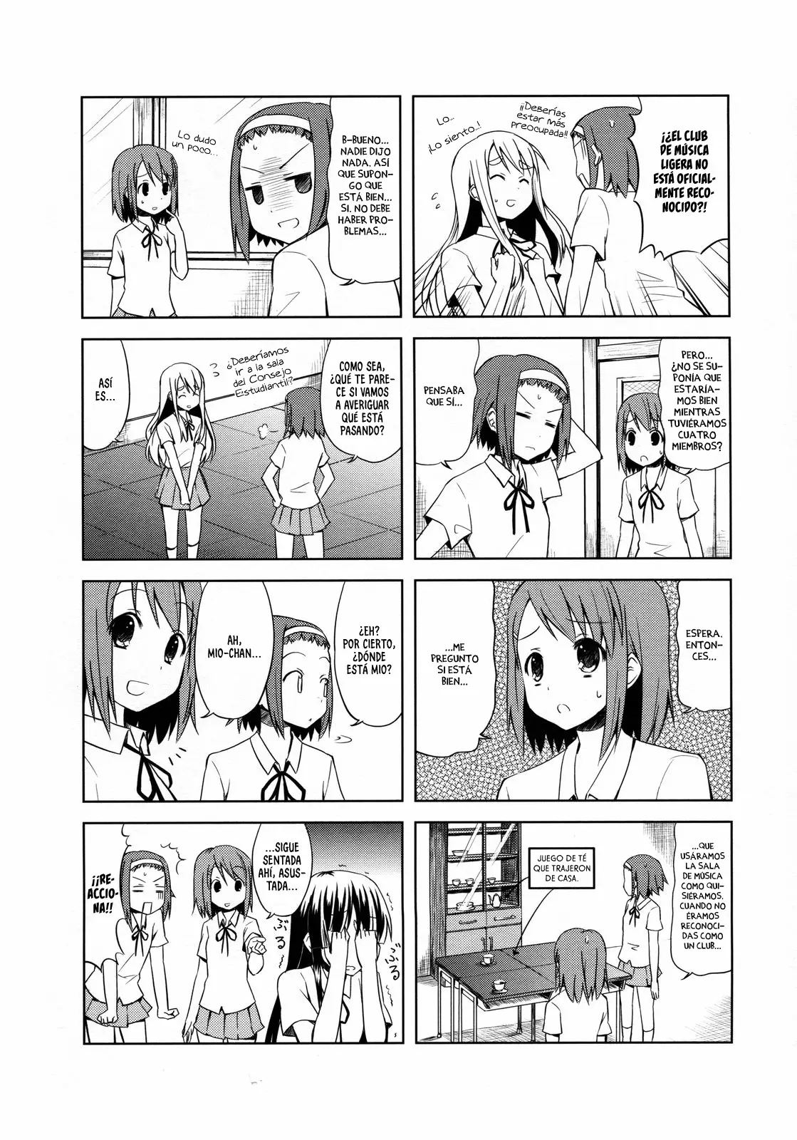 K-ON! capítulo 6, página 5
