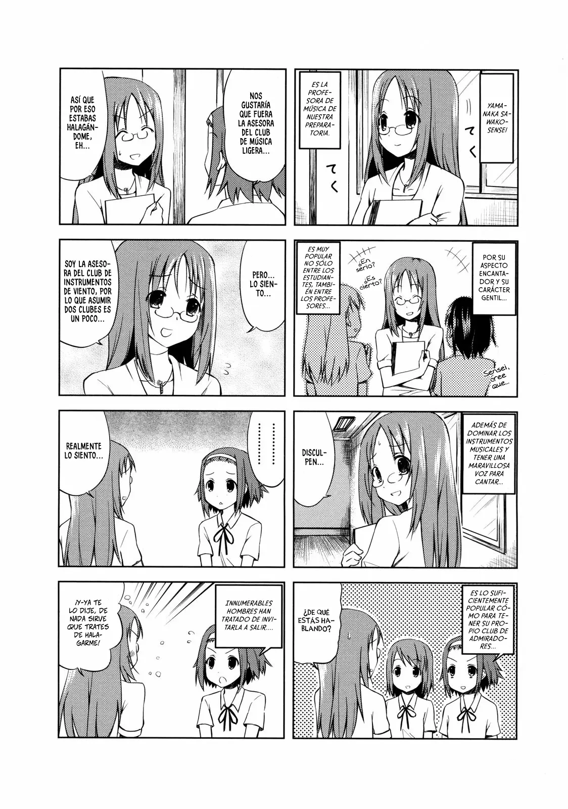 K-ON! capítulo 6, página 7