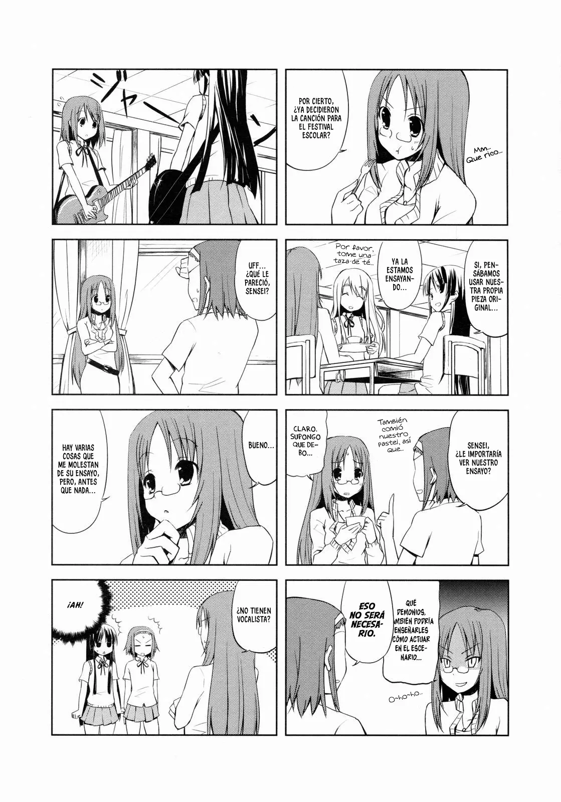 K-ON! capítulo 7, página 3