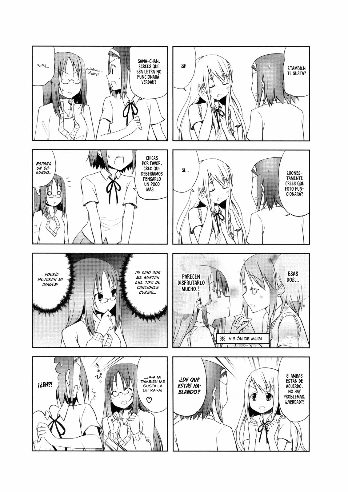 K-ON! capítulo 7, página 6