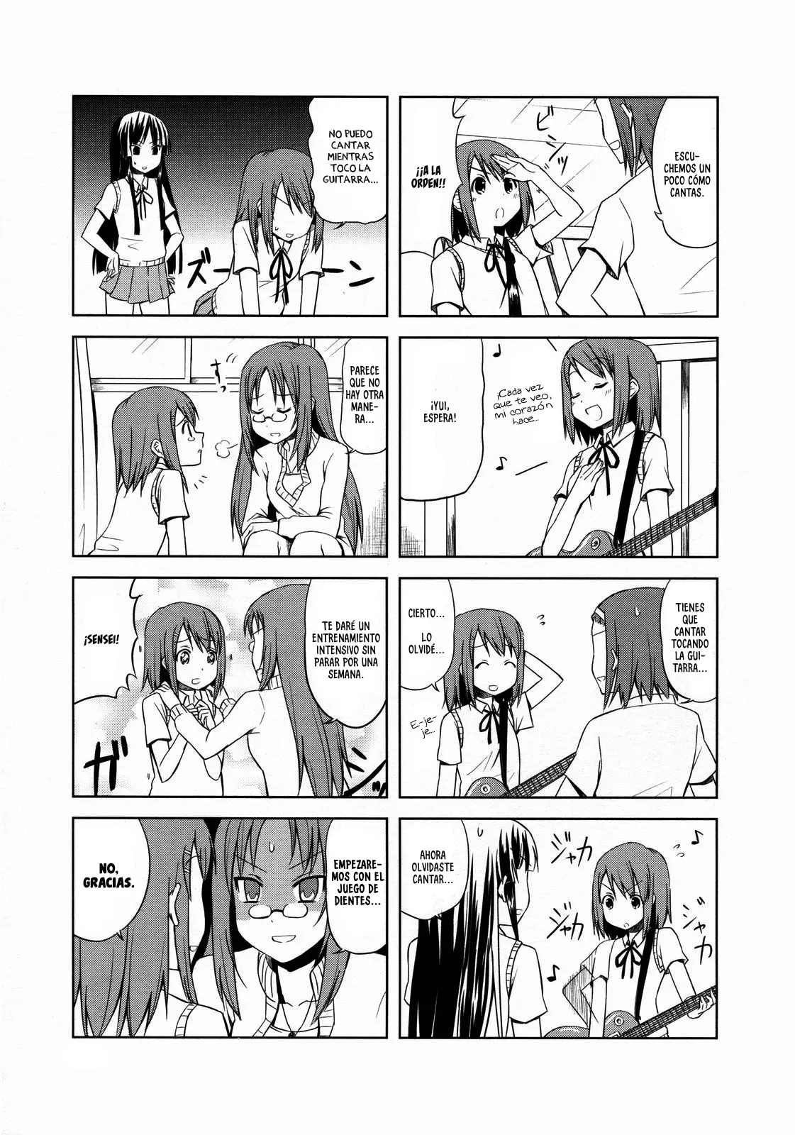 K-ON! capítulo 7, página 8