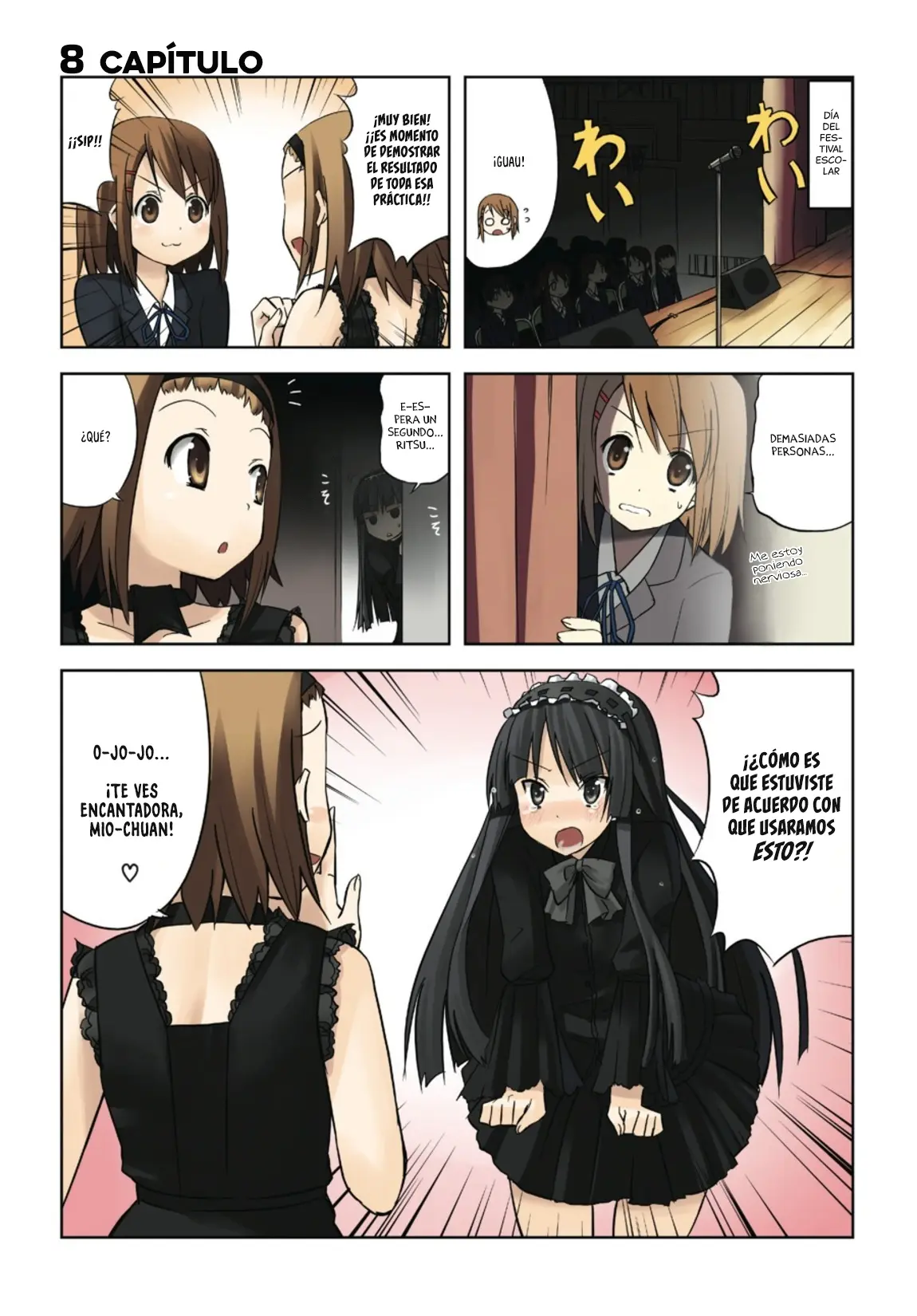 K-ON! capítulo 8, página 2