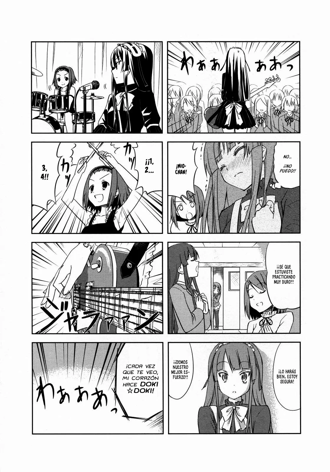 K-ON! capítulo 8, página 8
