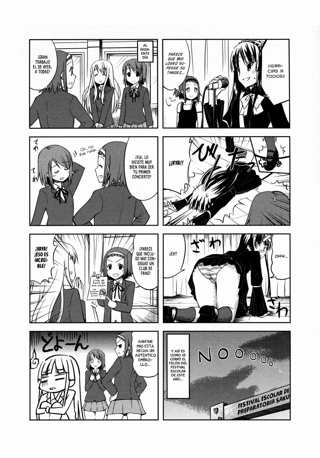 K-ON! capítulo 8, página 9
