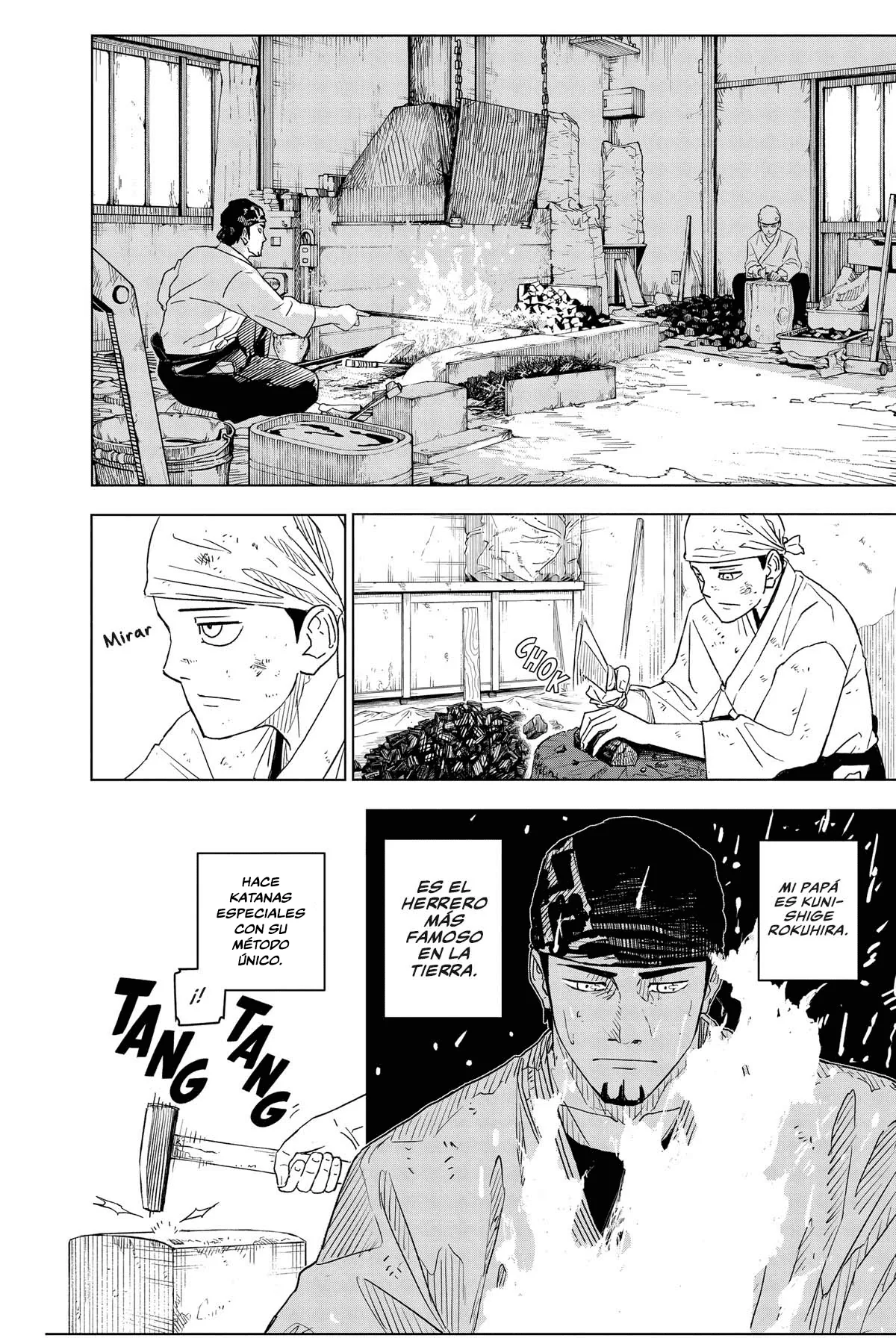 Kagurabachi capítulo 1, página 10