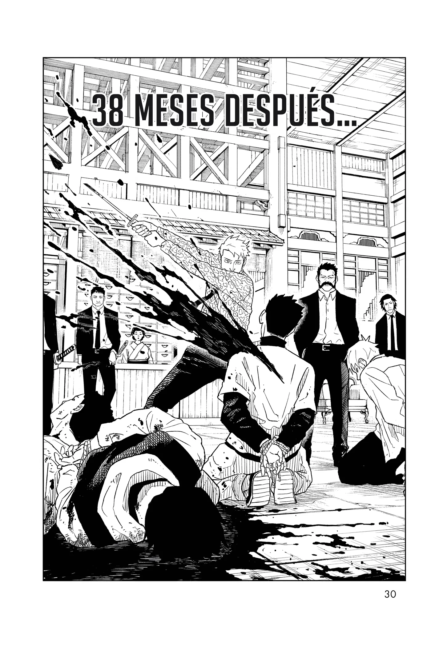 Kagurabachi capítulo 1, página 30