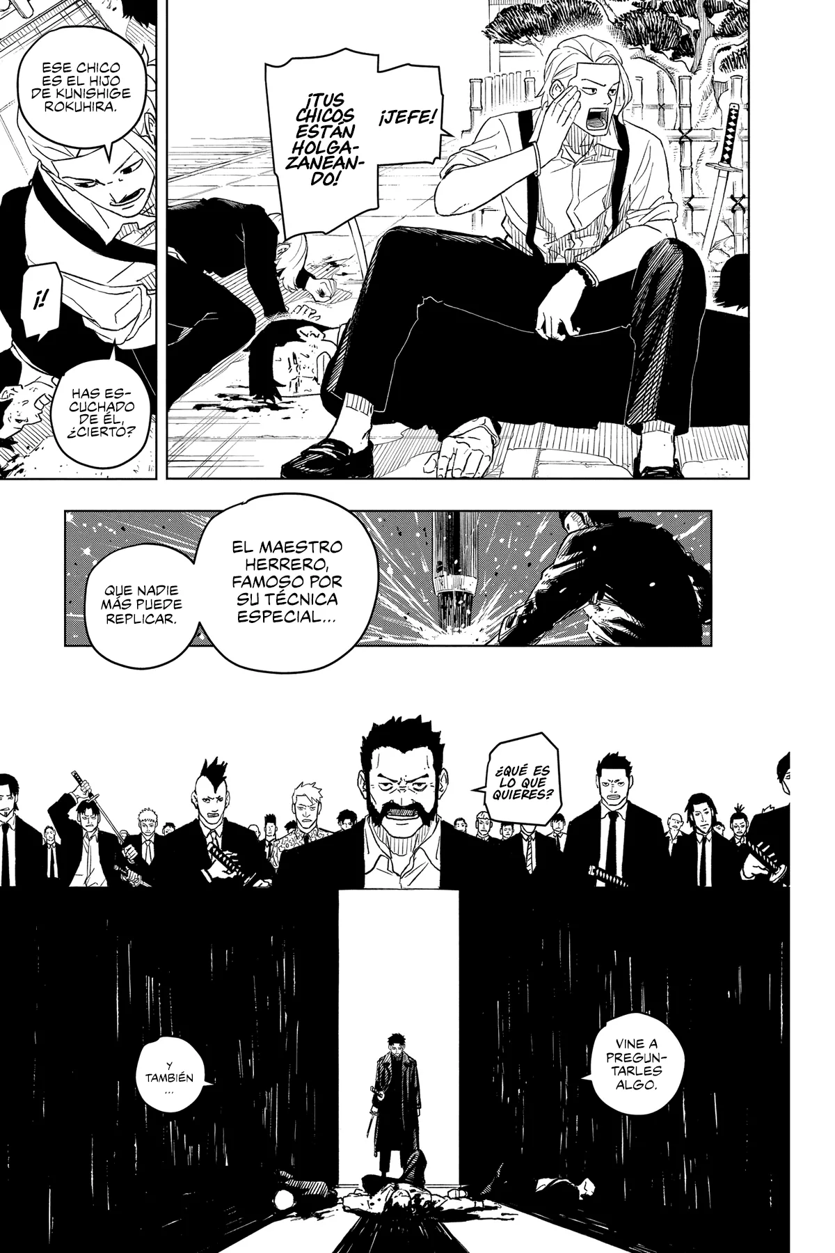 Kagurabachi capítulo 1, página 49