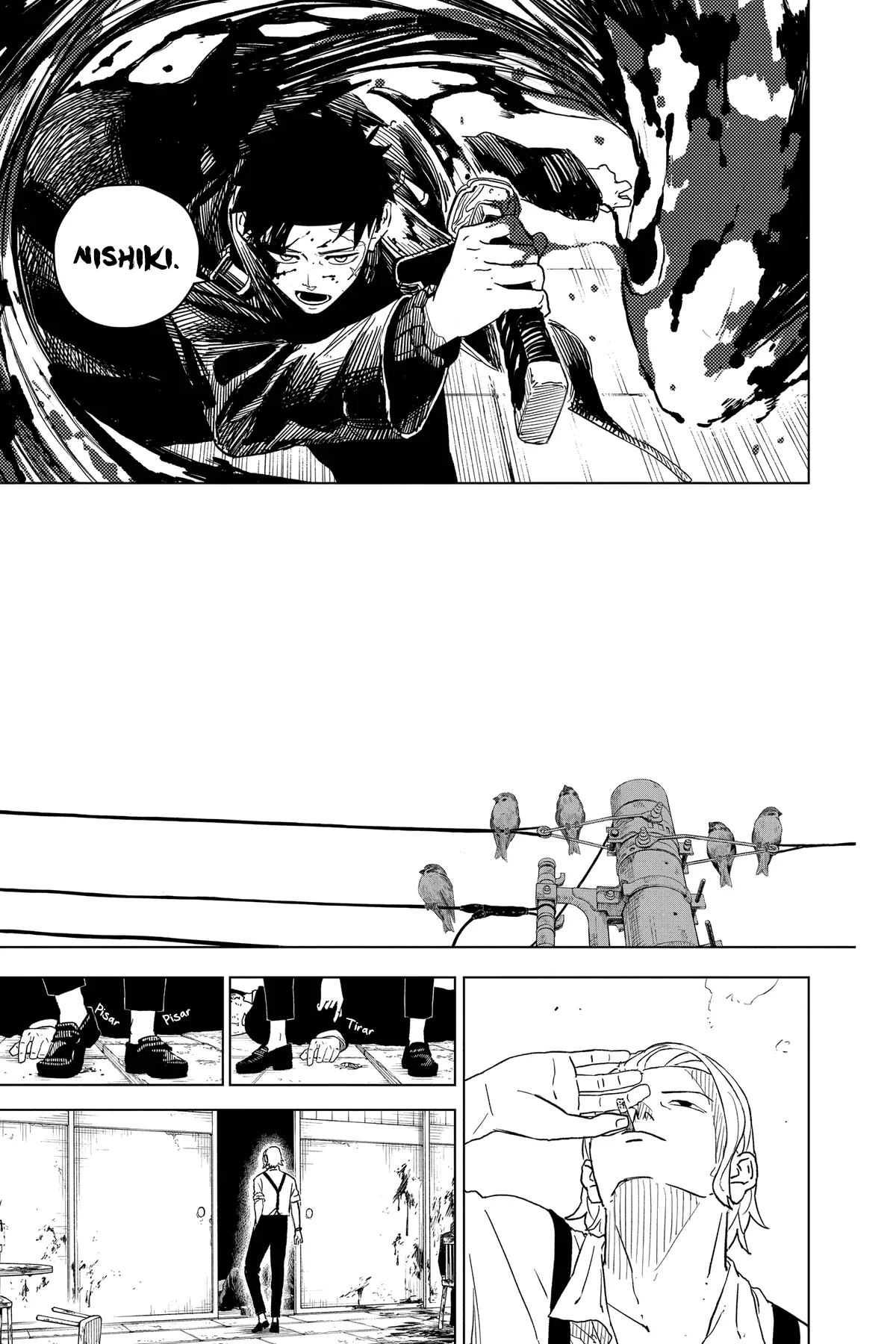 Kagurabachi capítulo 1, página 55