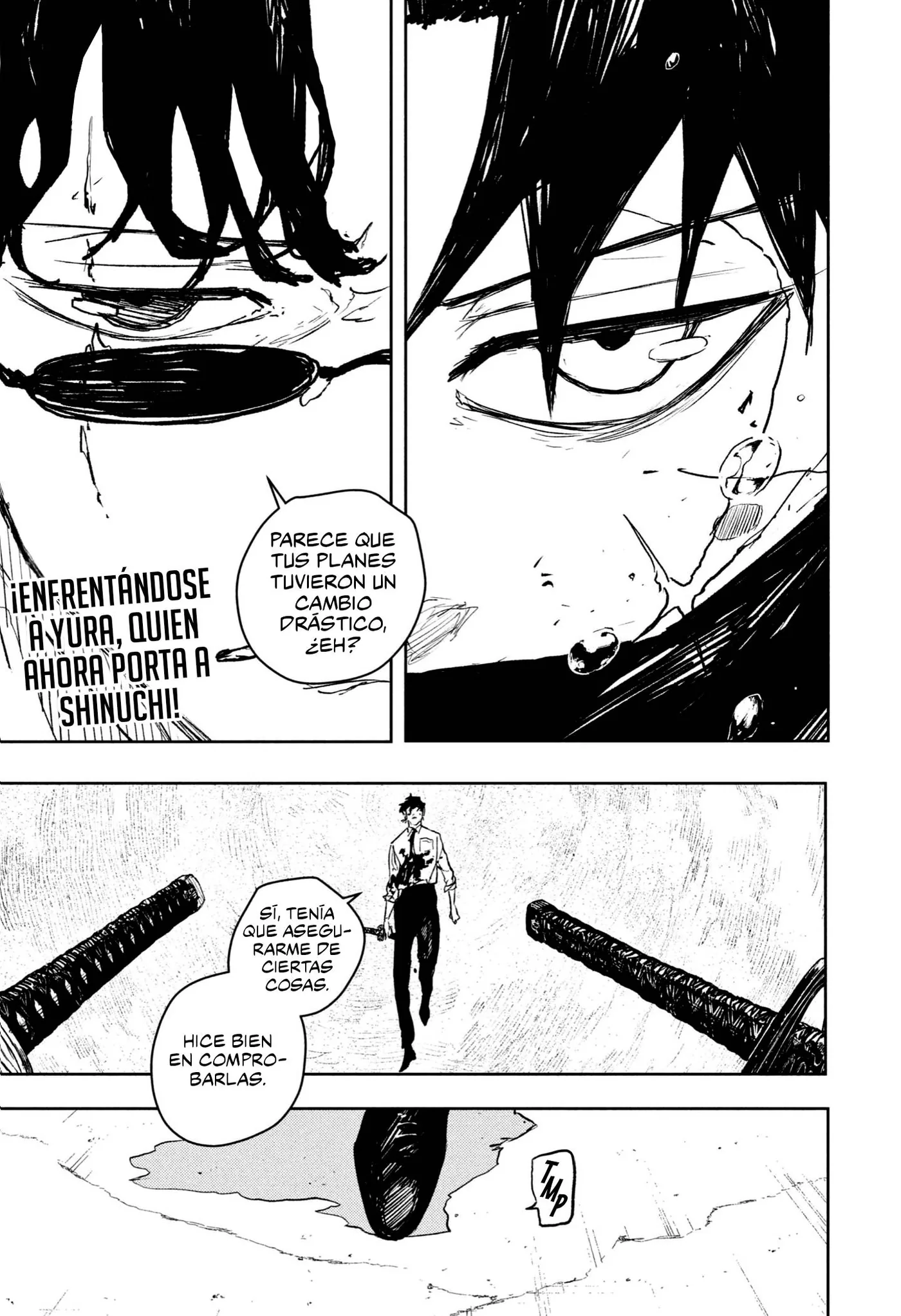 Kagurabachi capítulo 102, página 2
