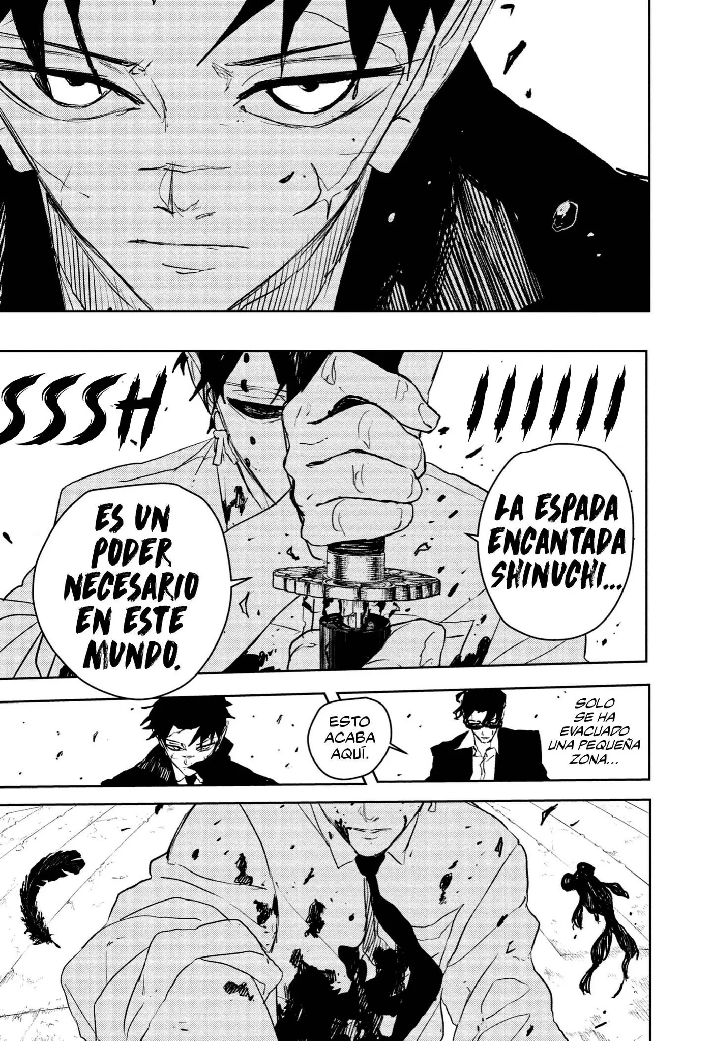 Kagurabachi capítulo 102, página 6