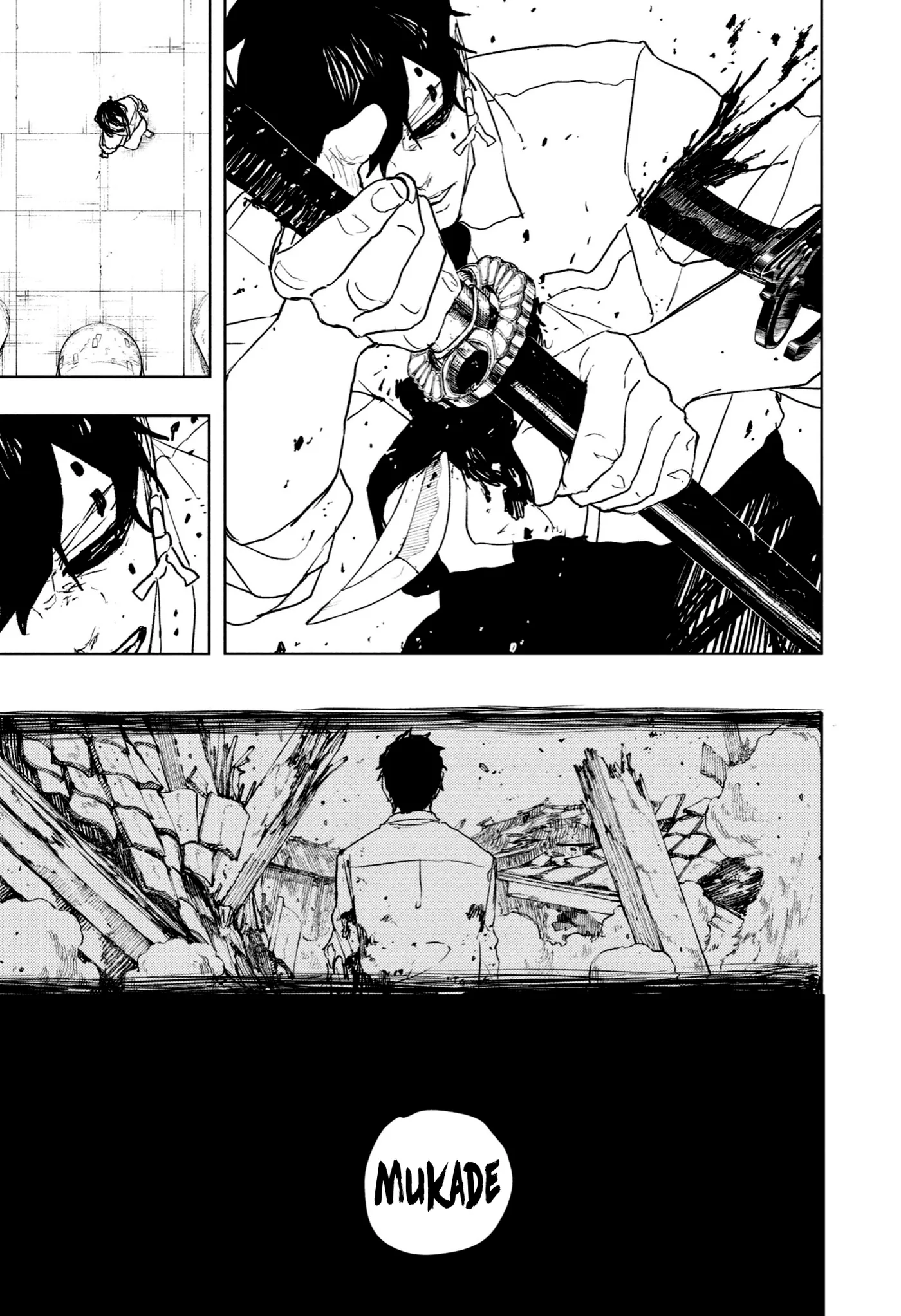 Kagurabachi capítulo 102, página 8
