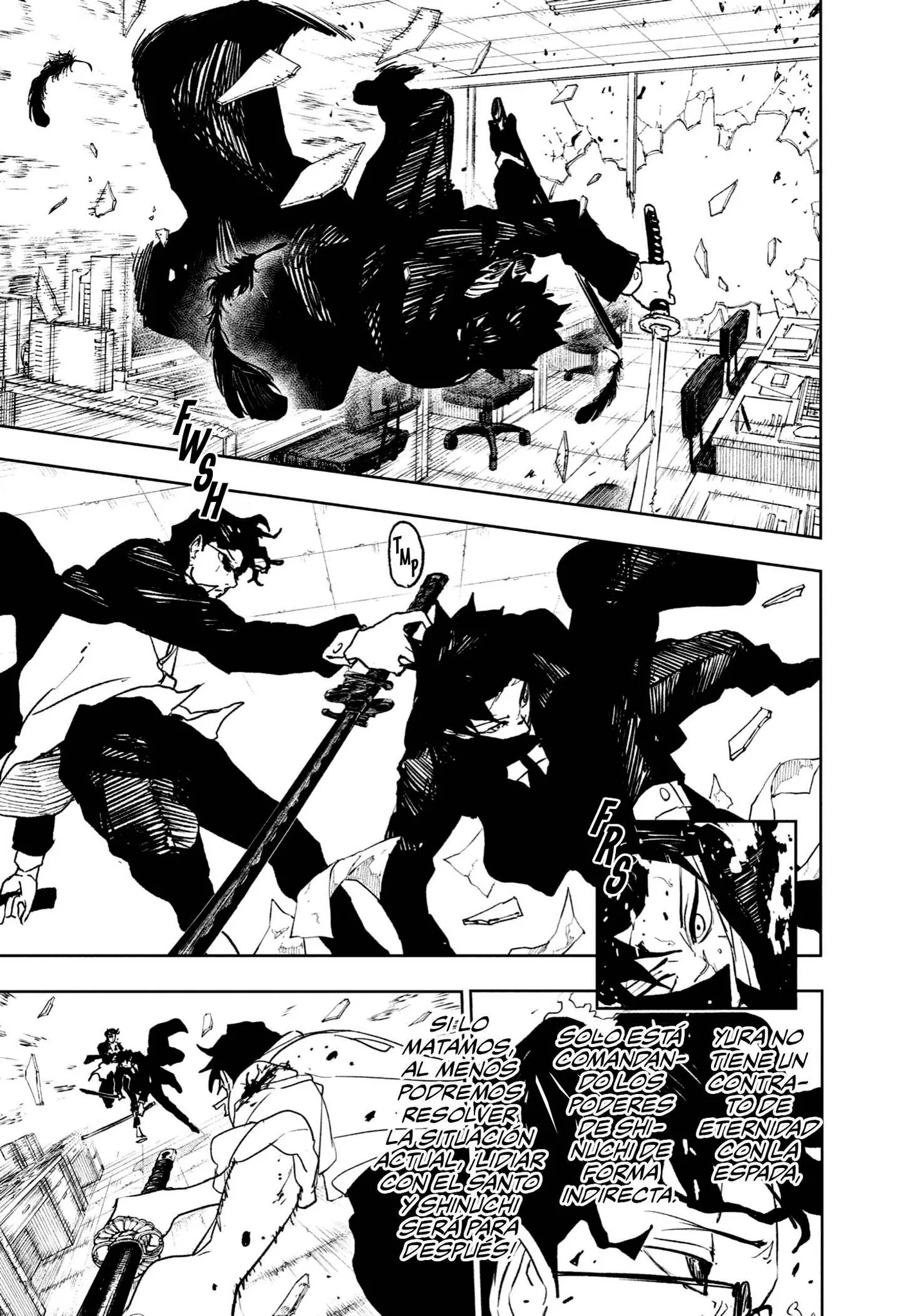 Kagurabachi capítulo 103, página 4