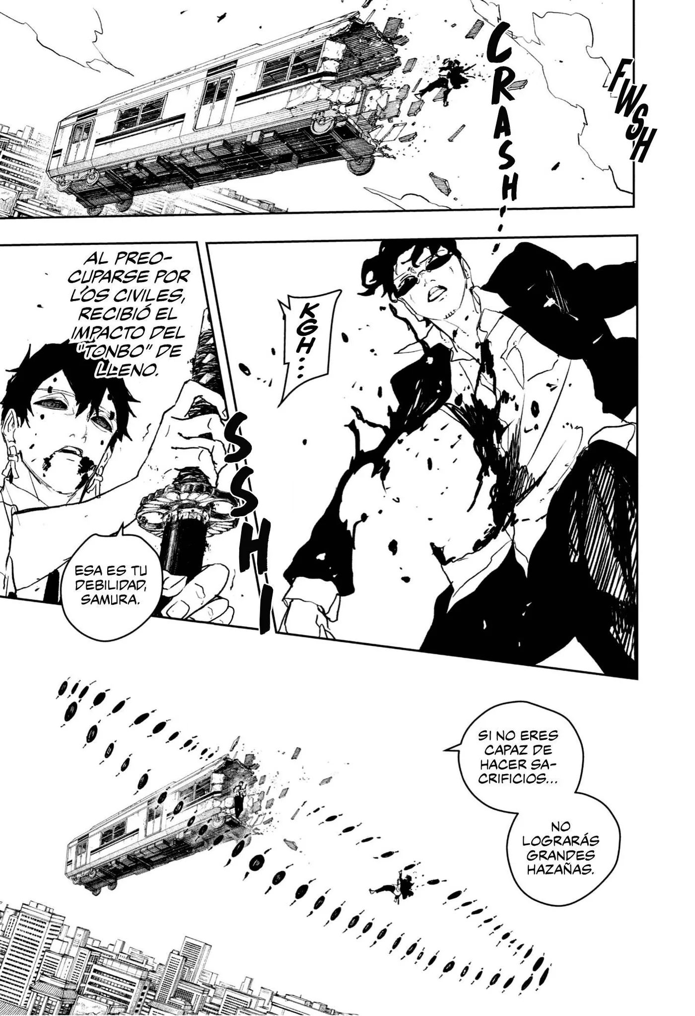 Kagurabachi capítulo 103, página 13
