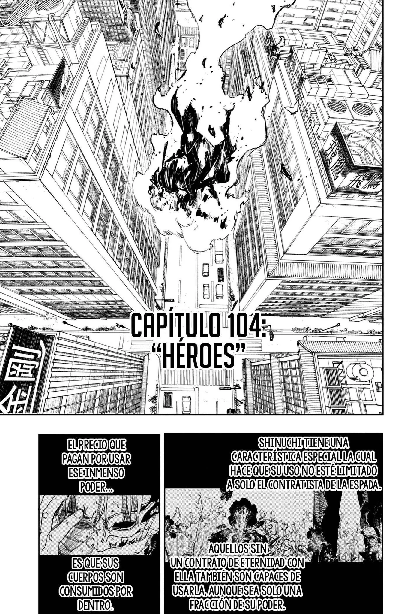 Kagurabachi capítulo 104, página 4