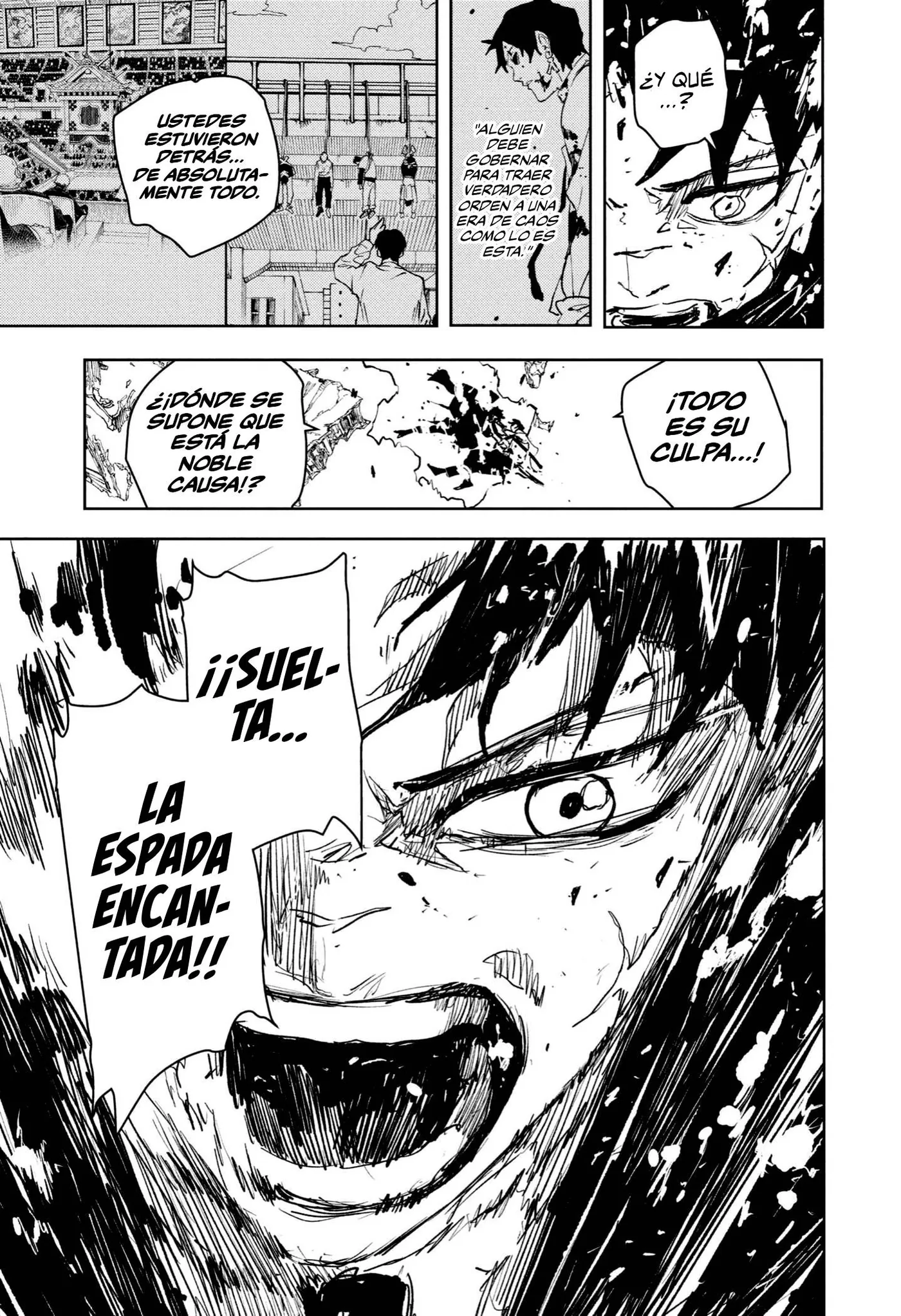 Kagurabachi capítulo 104, página 6