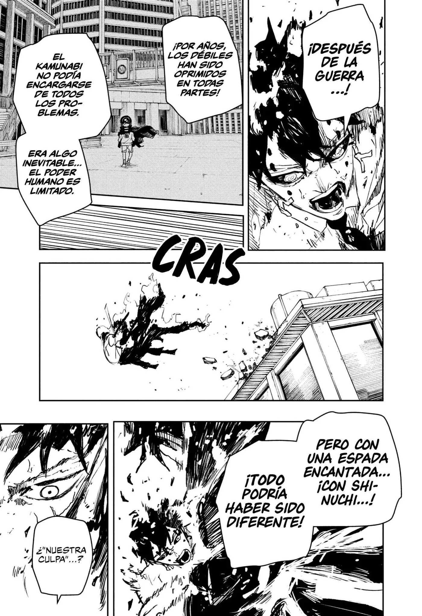 Kagurabachi capítulo 104, página 8