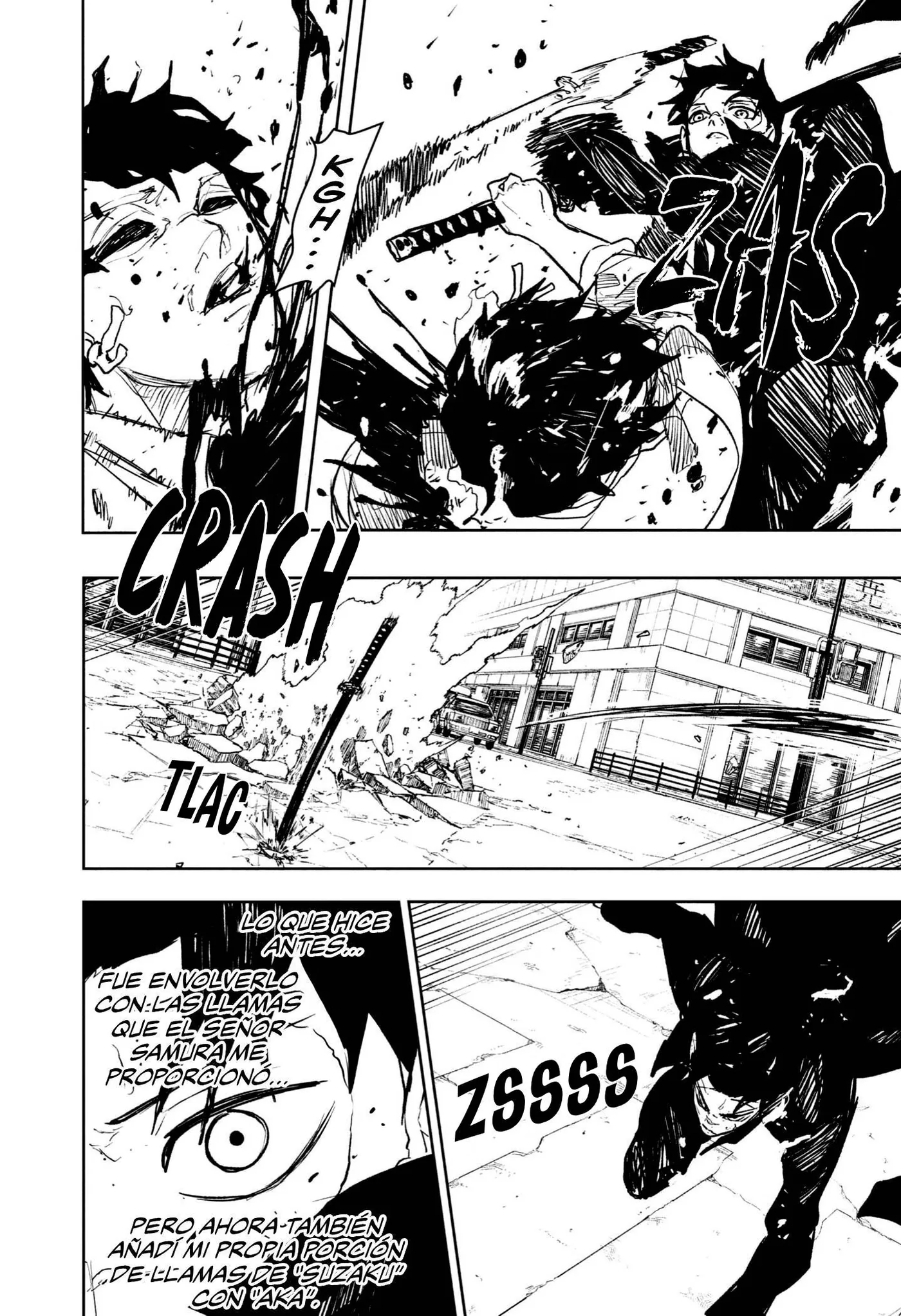 Kagurabachi capítulo 104, página 15