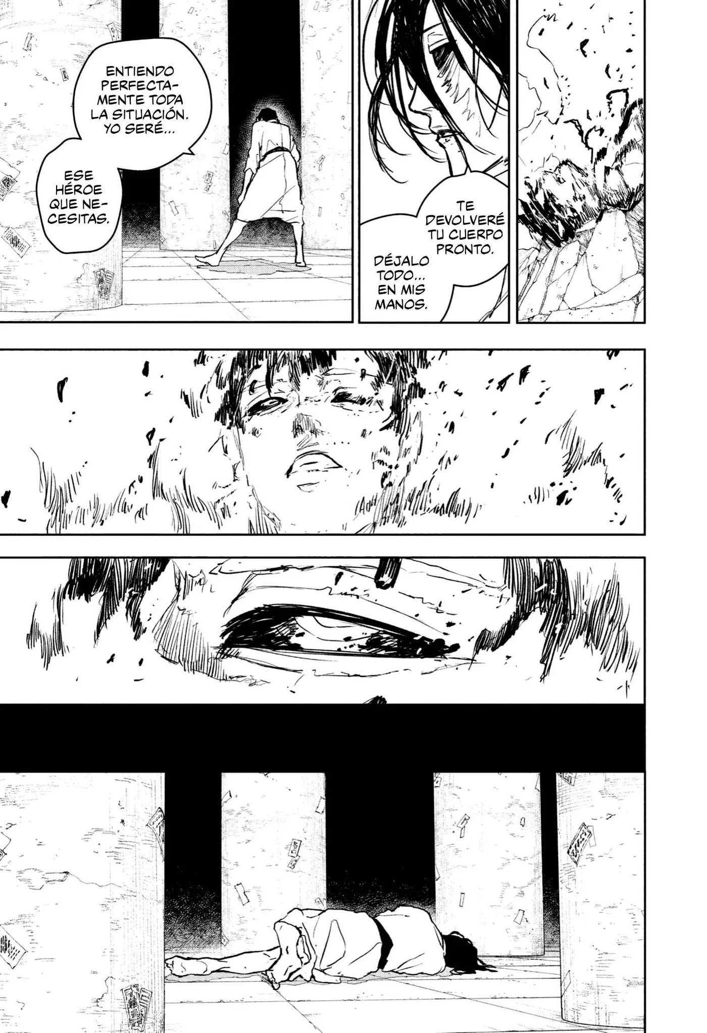 Kagurabachi capítulo 104, página 18