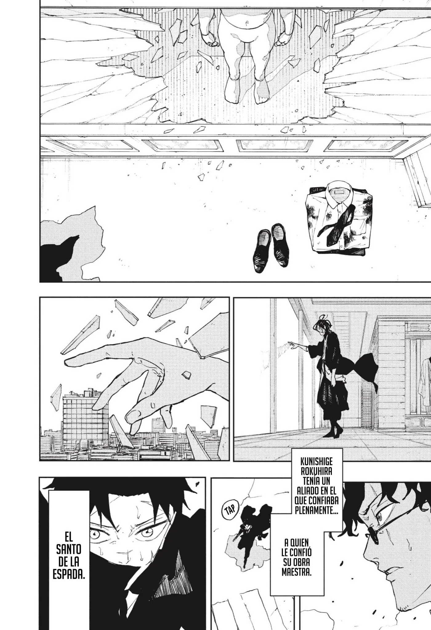 Kagurabachi capítulo 105, página 9