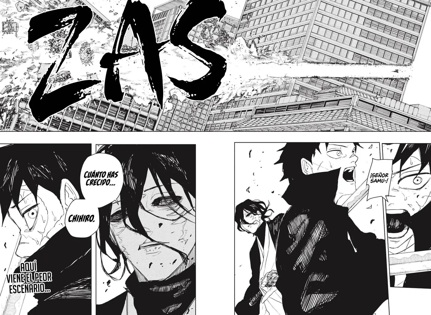 Kagurabachi capítulo 105, página 19