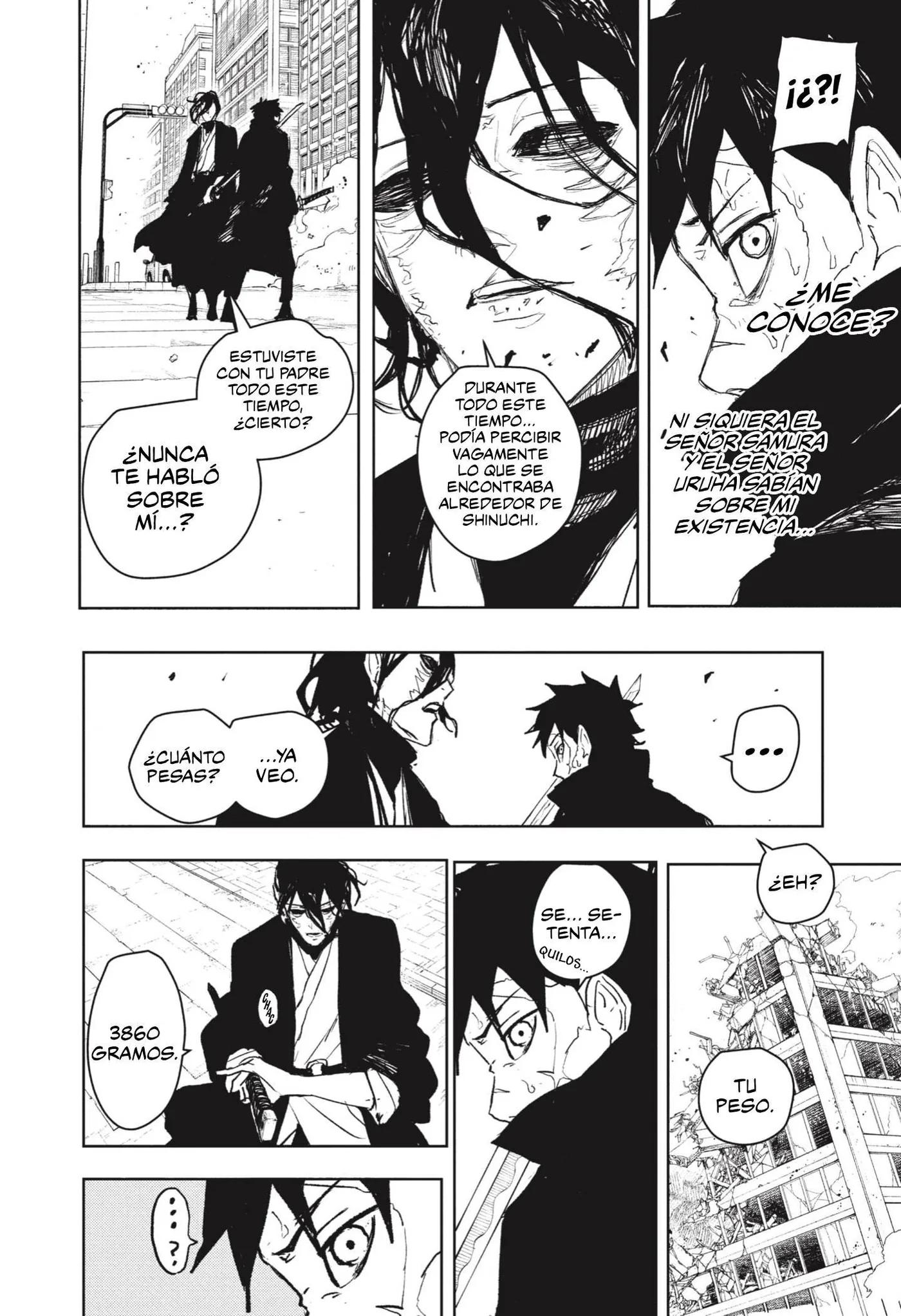 Kagurabachi capítulo 106, página 5