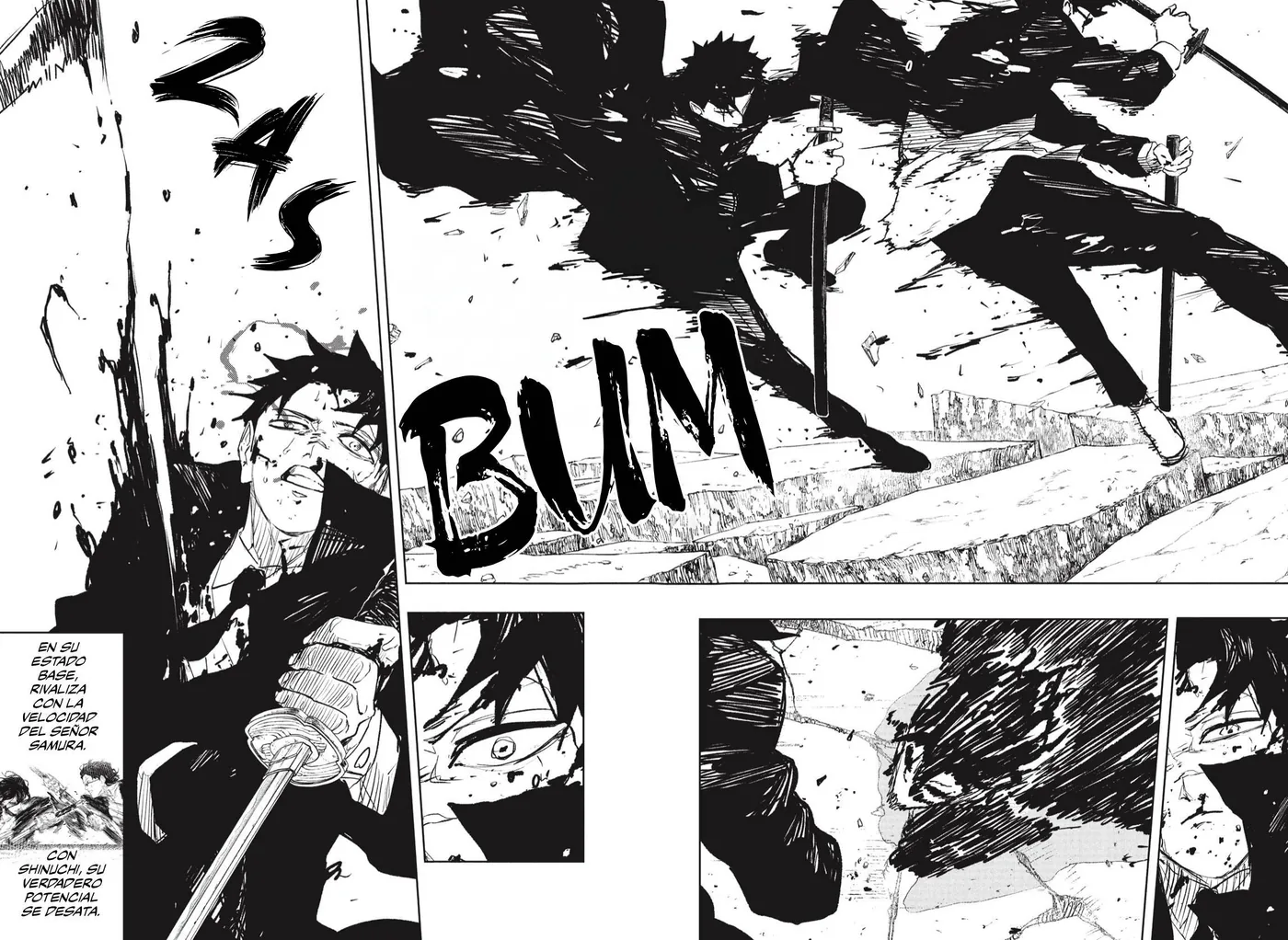 Kagurabachi capítulo 107, página 5