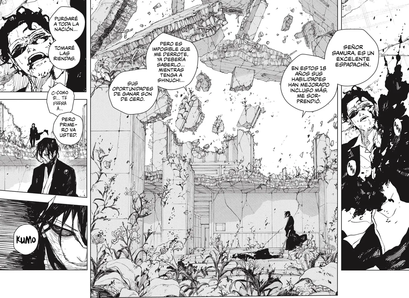Kagurabachi capítulo 107, página 14