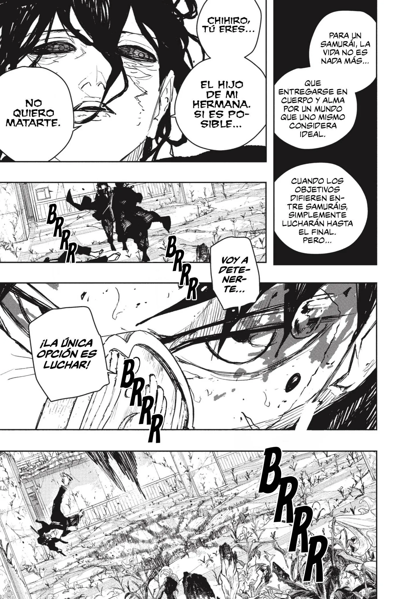 Kagurabachi capítulo 108, página 2