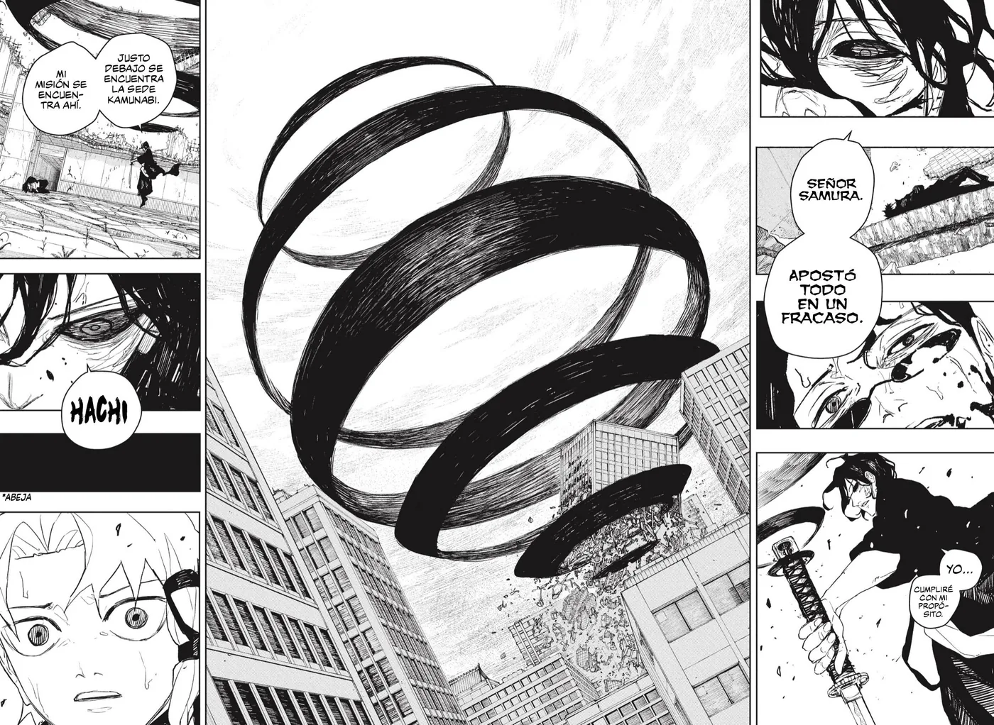Kagurabachi capítulo 109, página 5