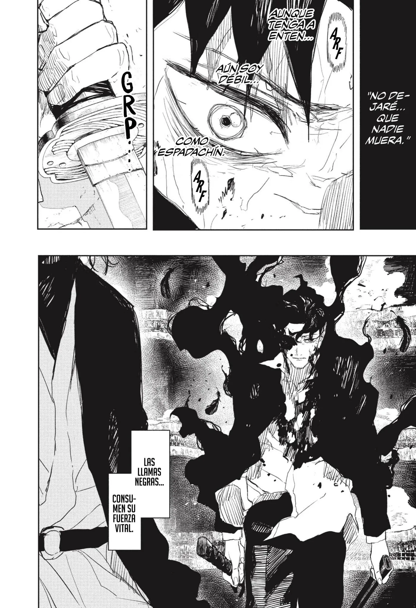 Kagurabachi capítulo 110, página 3