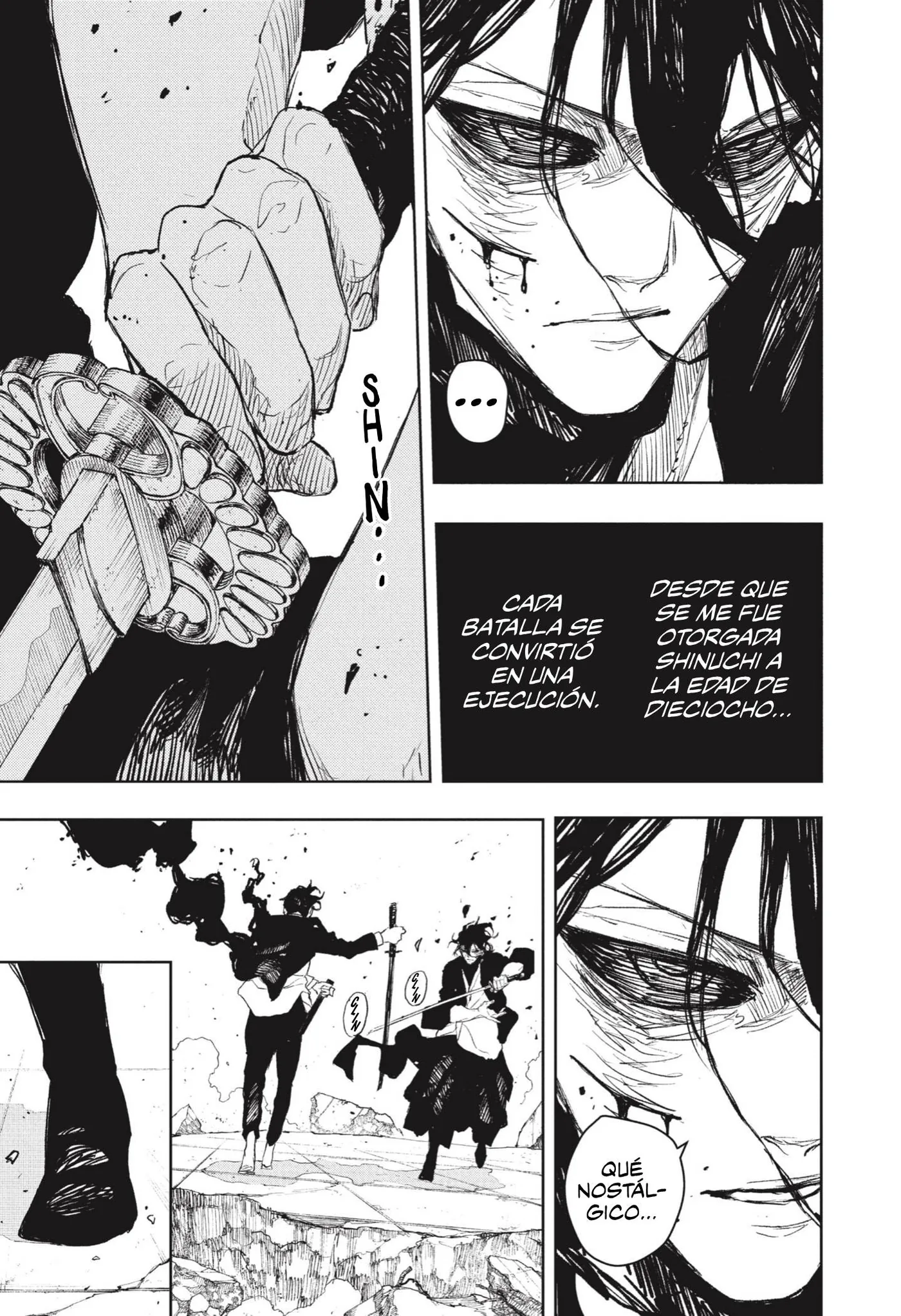 Kagurabachi capítulo 110, página 9