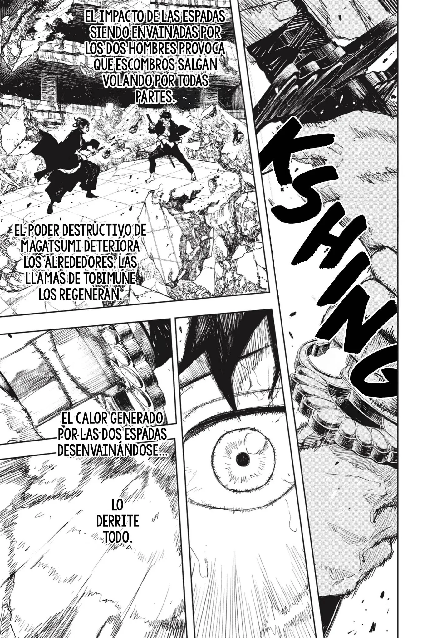 Kagurabachi capítulo 111, página 8