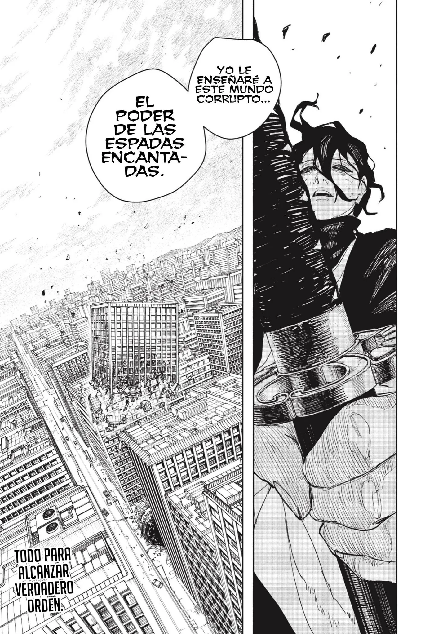 Kagurabachi capítulo 111, página 18