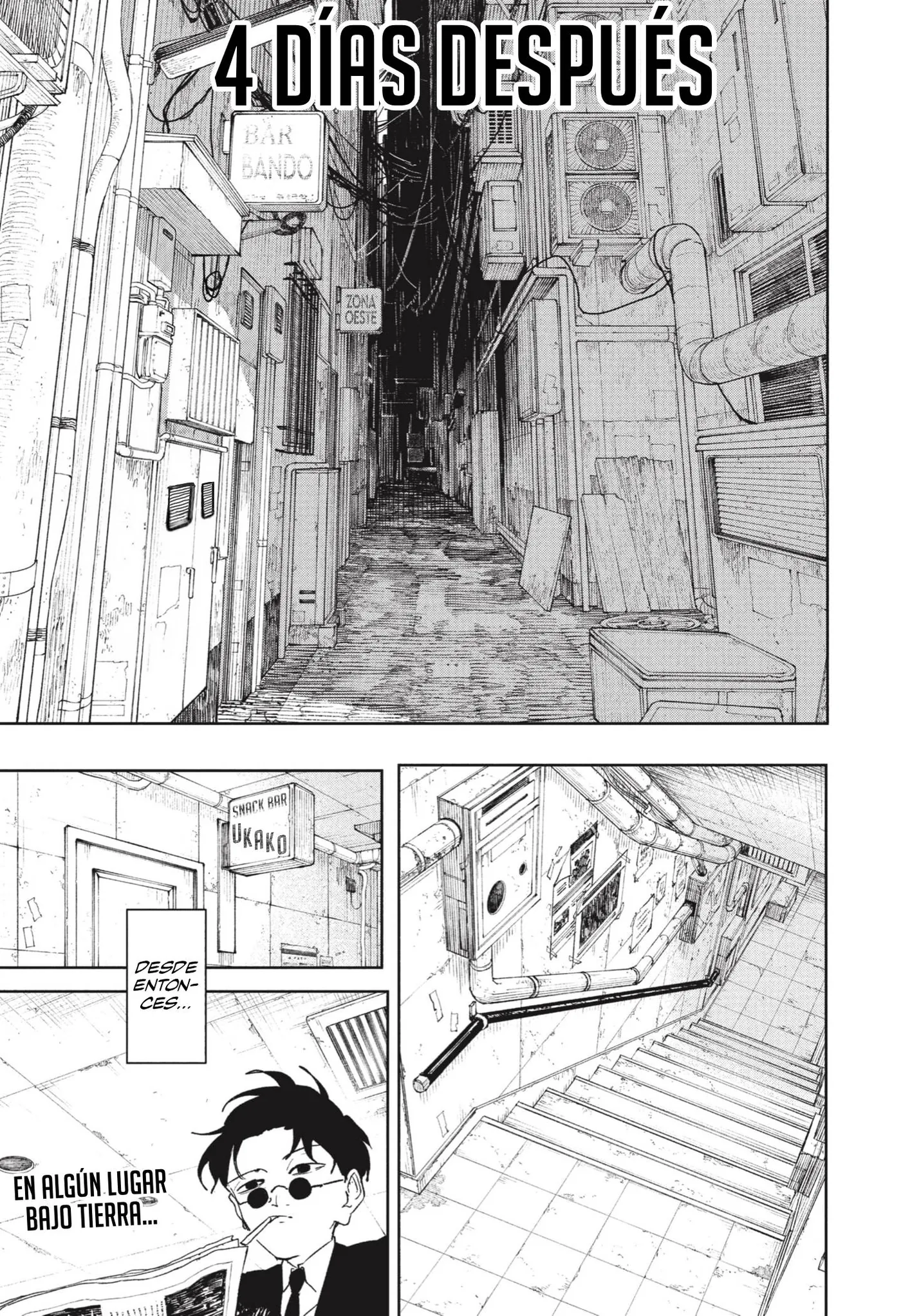 Kagurabachi capítulo 112, página 2