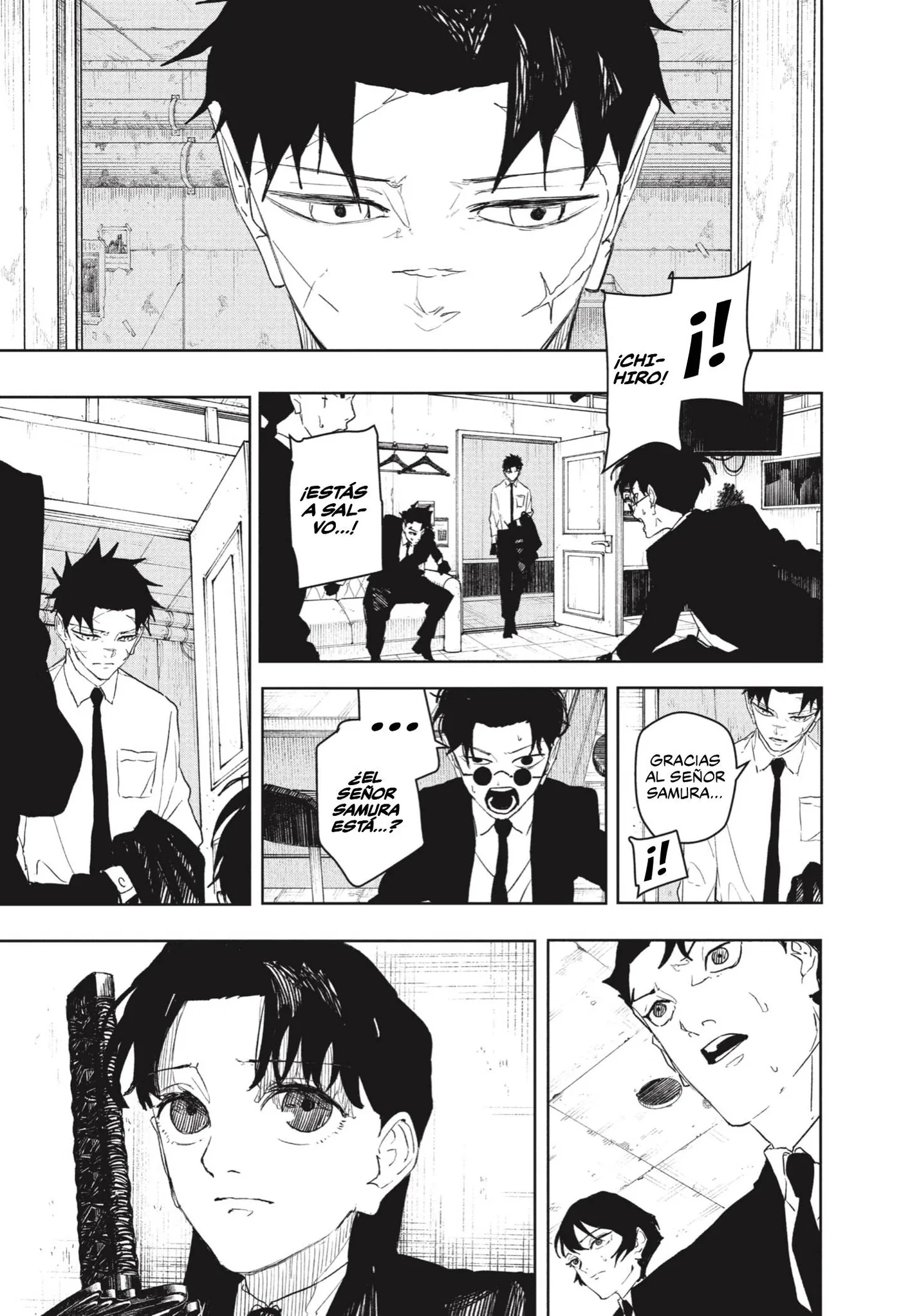 Kagurabachi capítulo 112, página 5