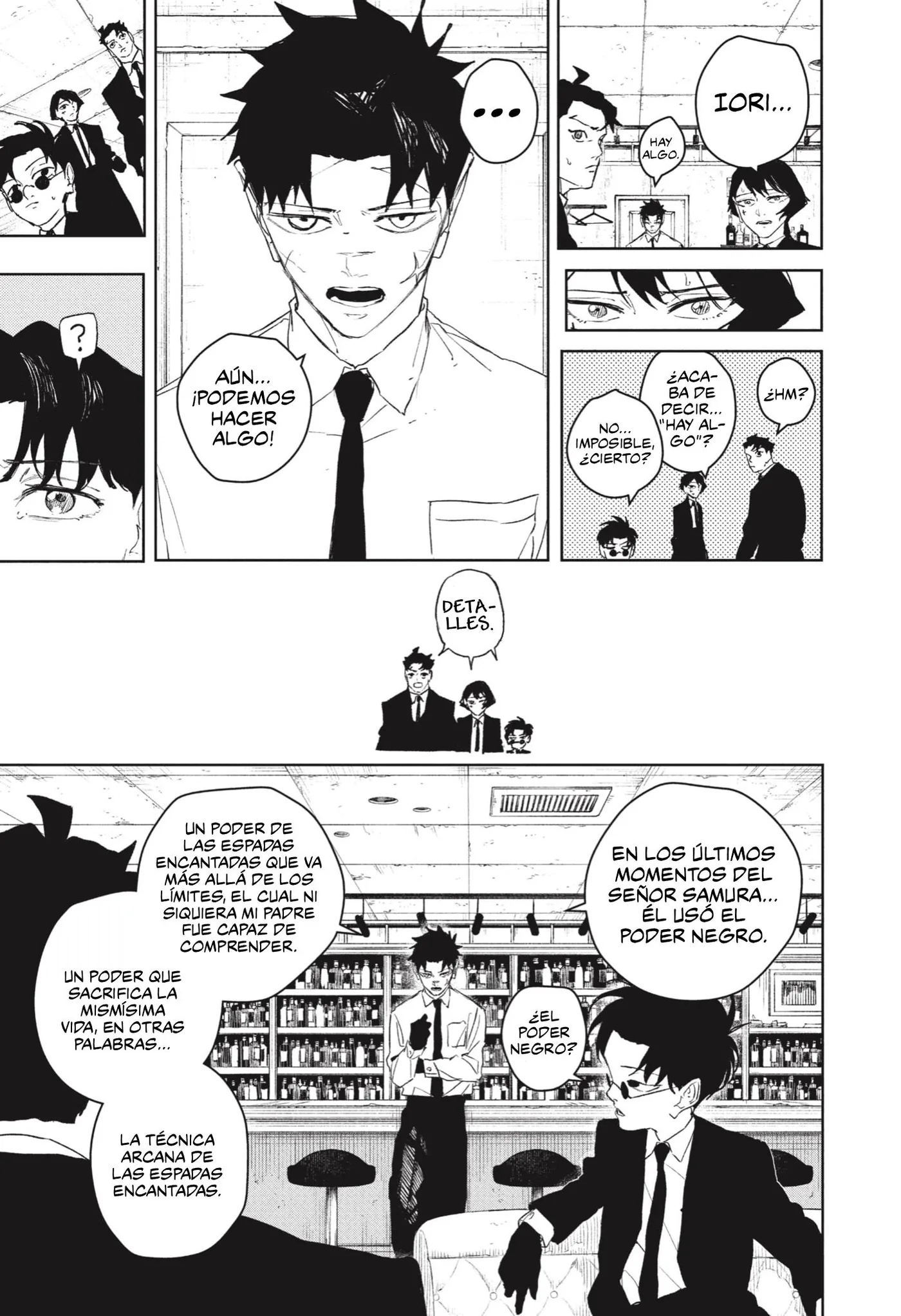 Kagurabachi capítulo 112, página 7