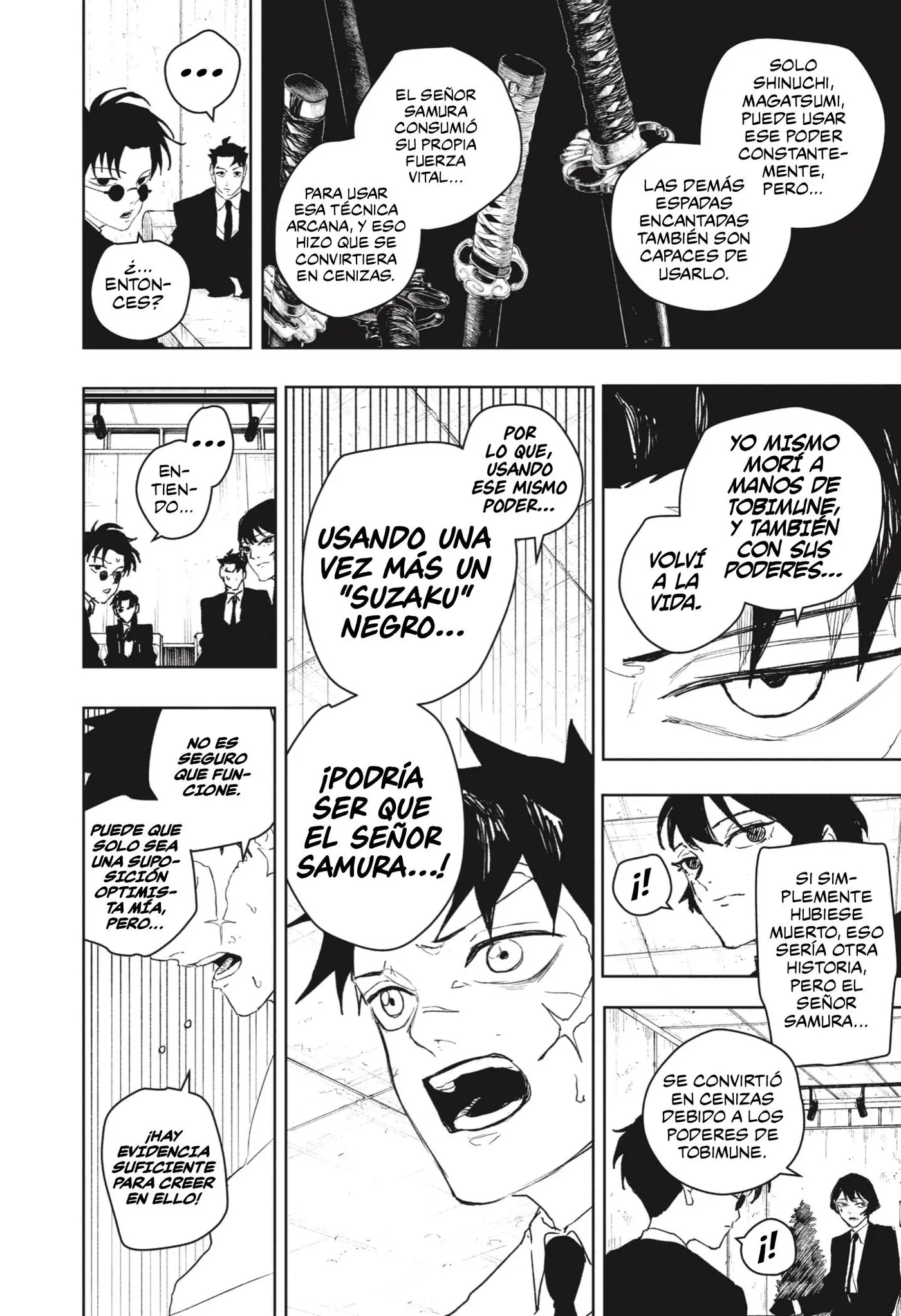 Kagurabachi capítulo 112, página 8