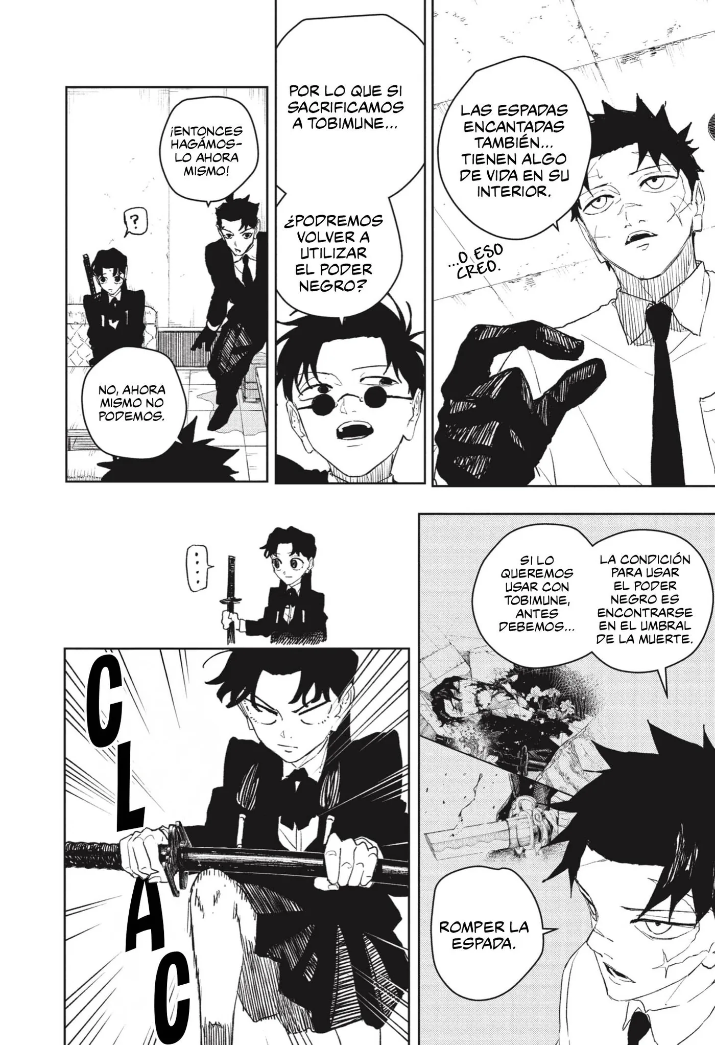 Kagurabachi capítulo 112, página 10