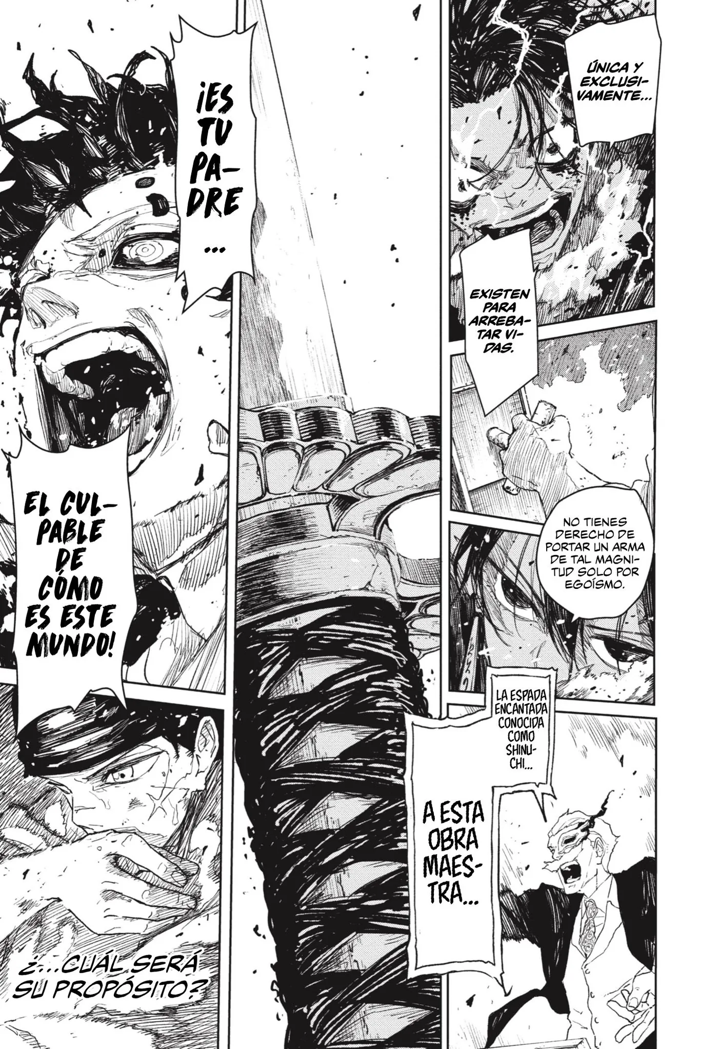 Kagurabachi capítulo 112, página 15