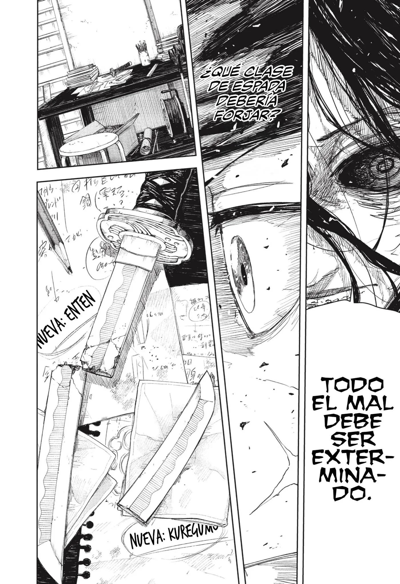 Kagurabachi capítulo 112, página 16
