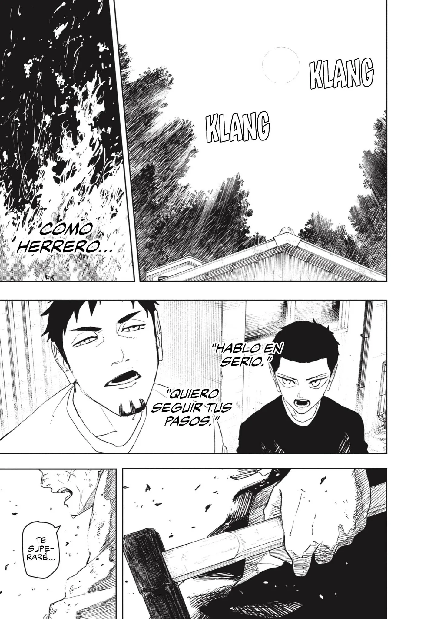 Kagurabachi capítulo 112, página 17