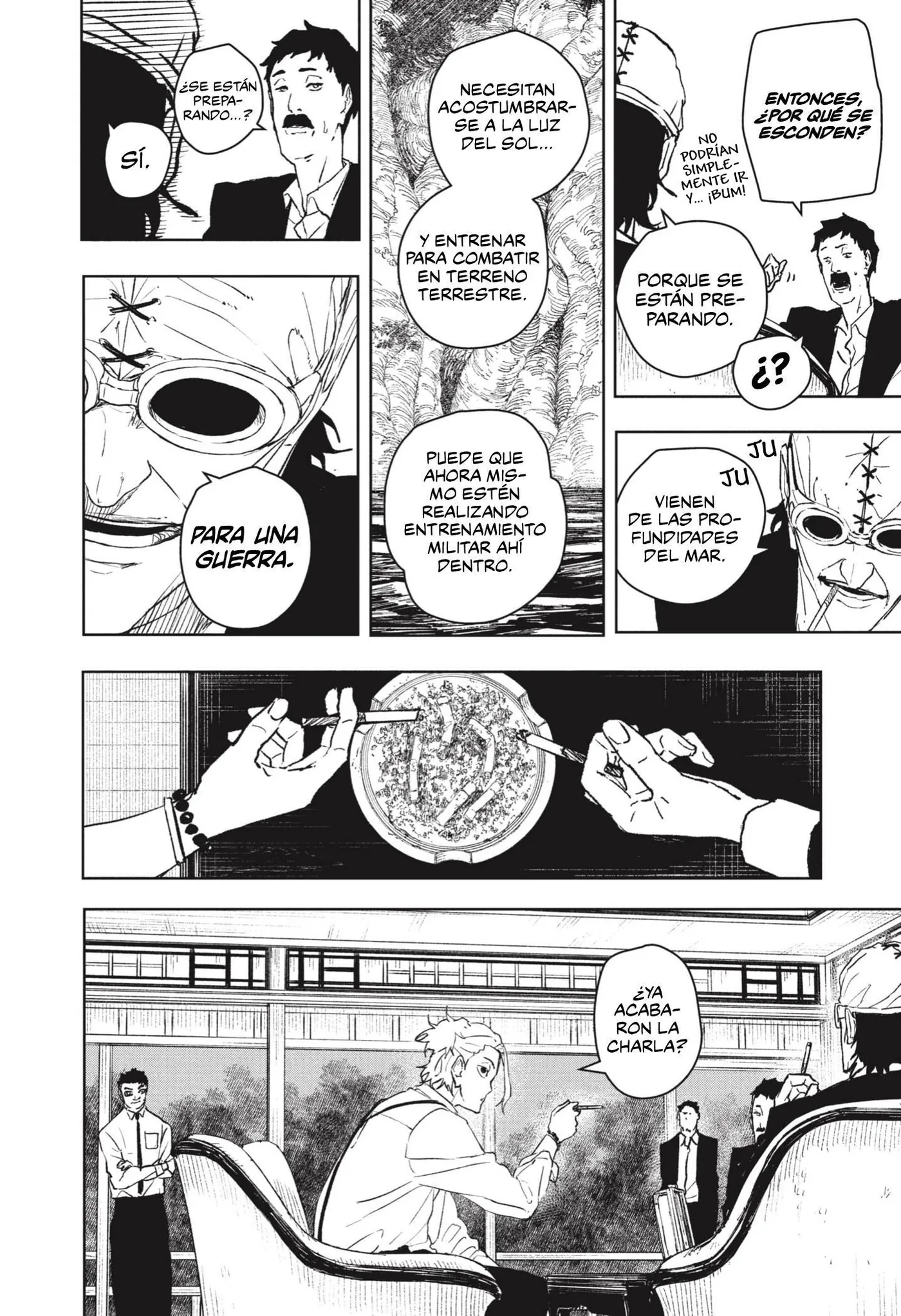 Kagurabachi capítulo 113, página 10