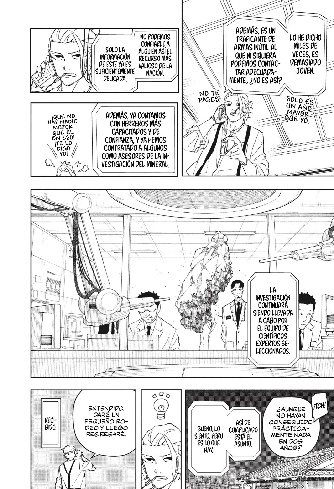 Kagurabachi capítulo 113, página 16