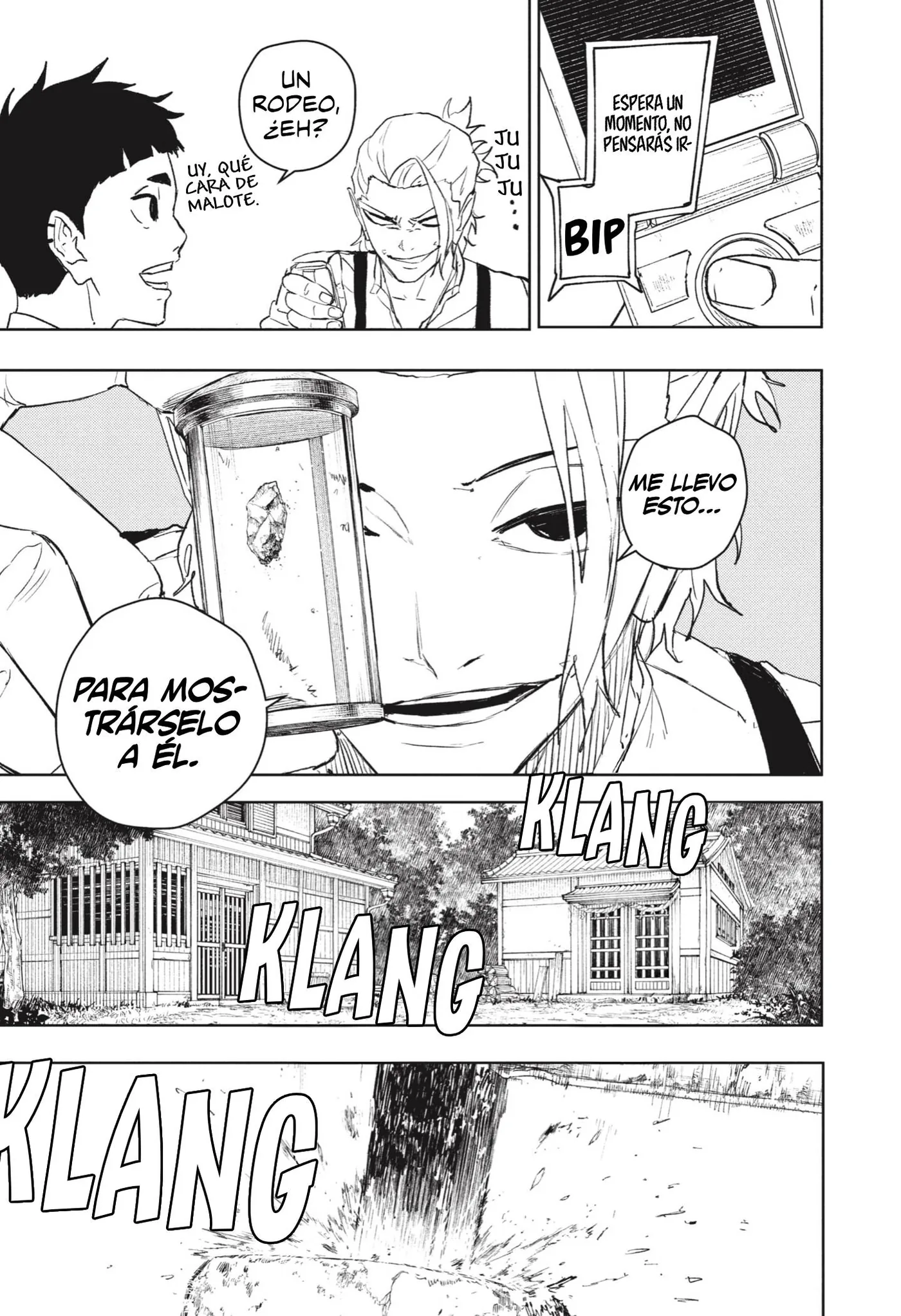 Kagurabachi capítulo 113, página 17