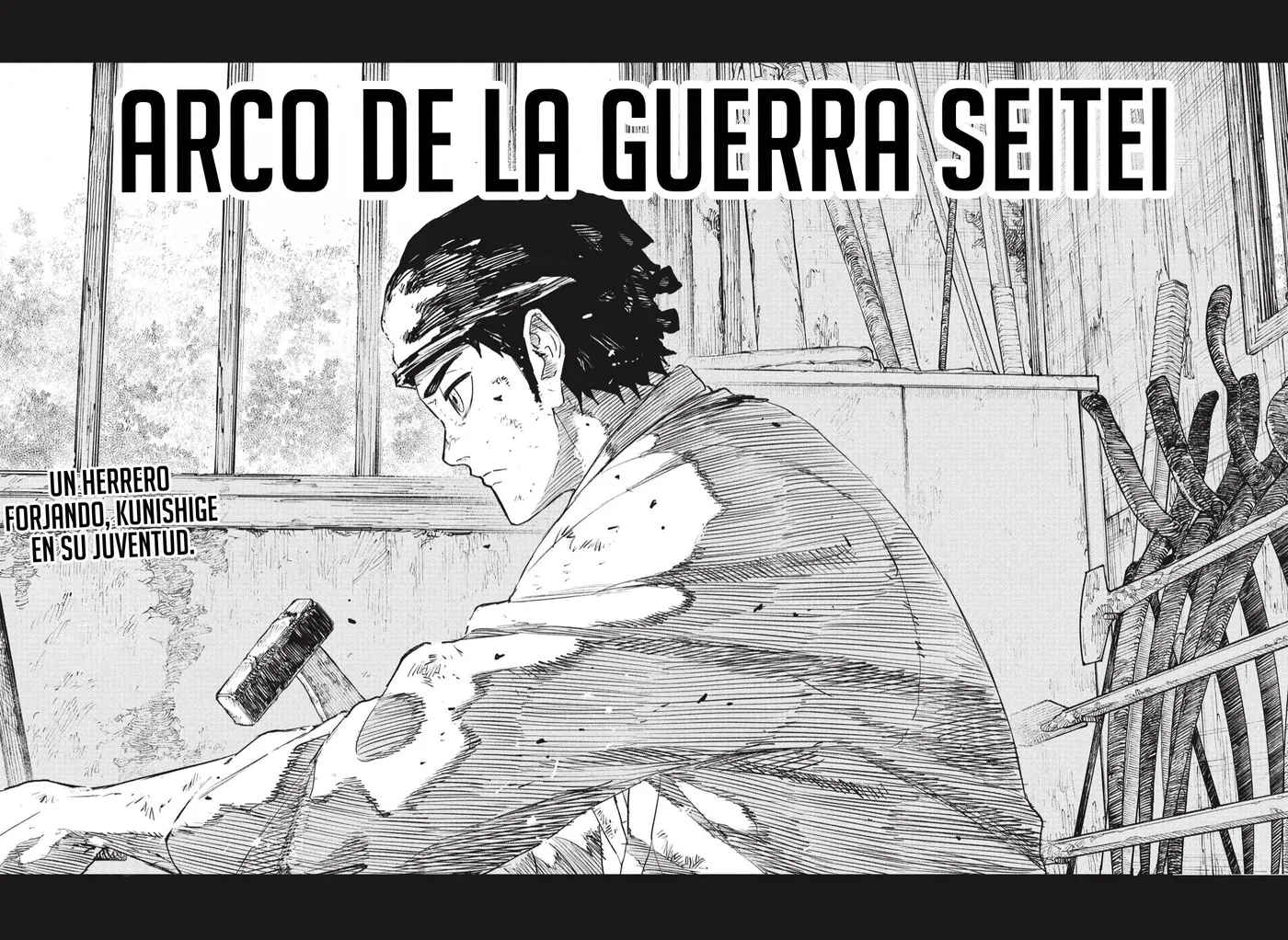Kagurabachi capítulo 113, página 18
