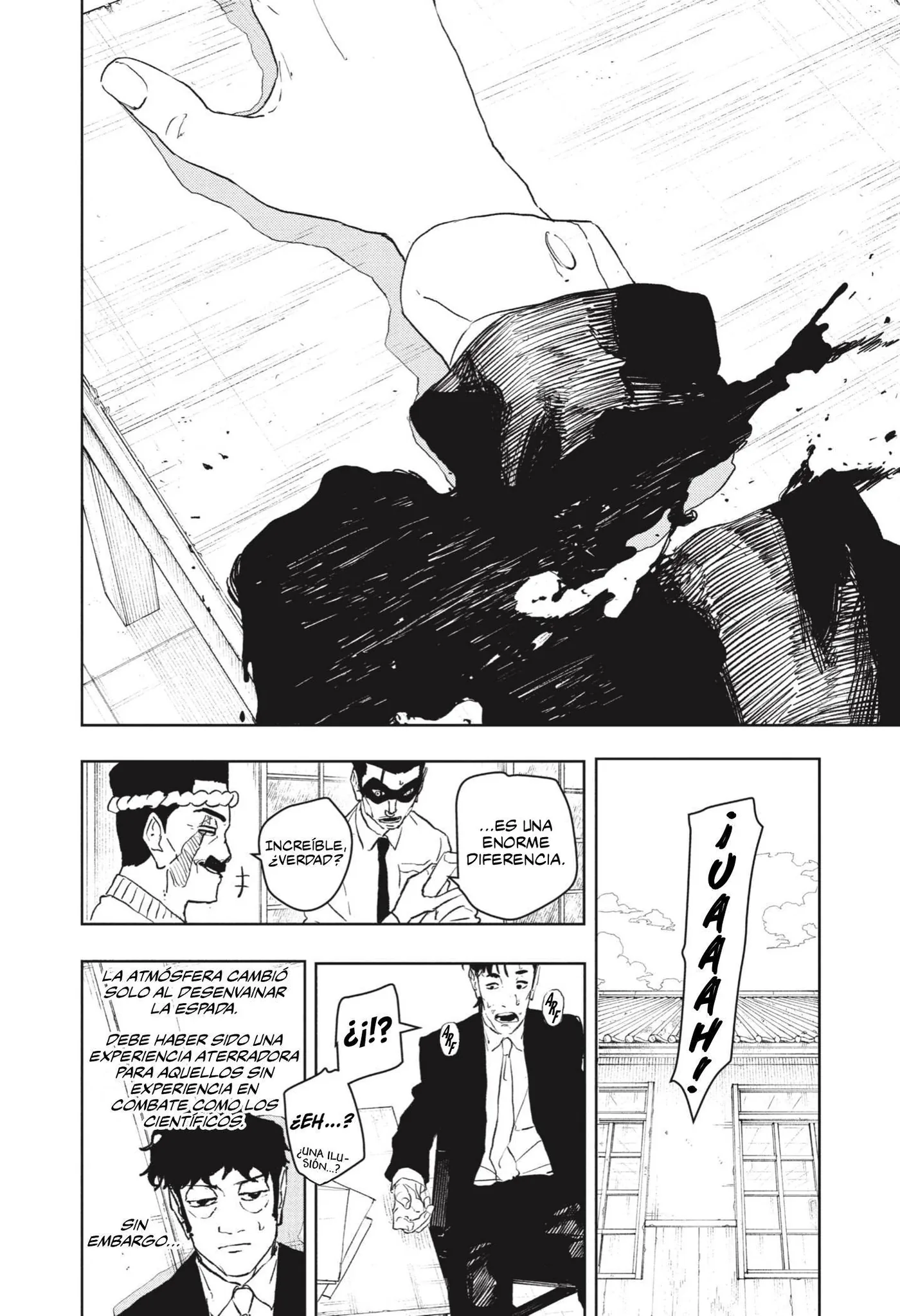Kagurabachi capítulo 115, página 9